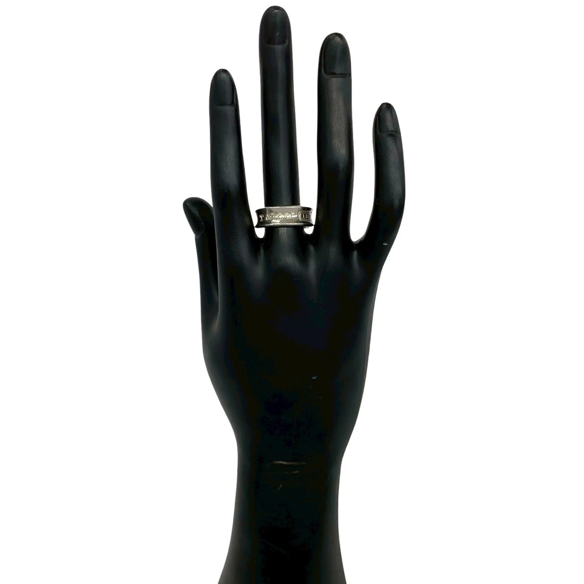 Vintage Narrow Ring Sterling Silver - Image 2