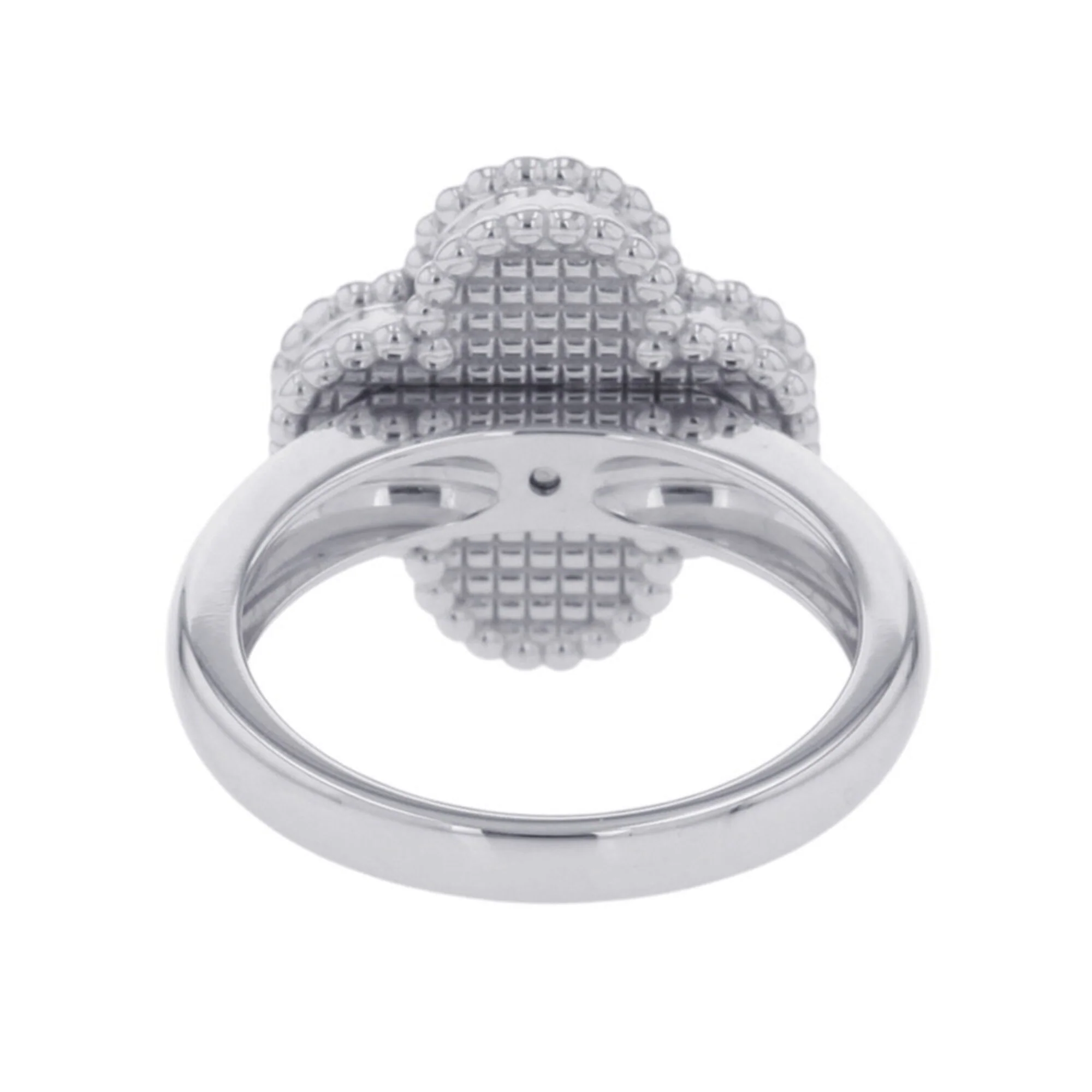 Alhambra Ring 18K White Gold and Mother of Pearl - Image 3