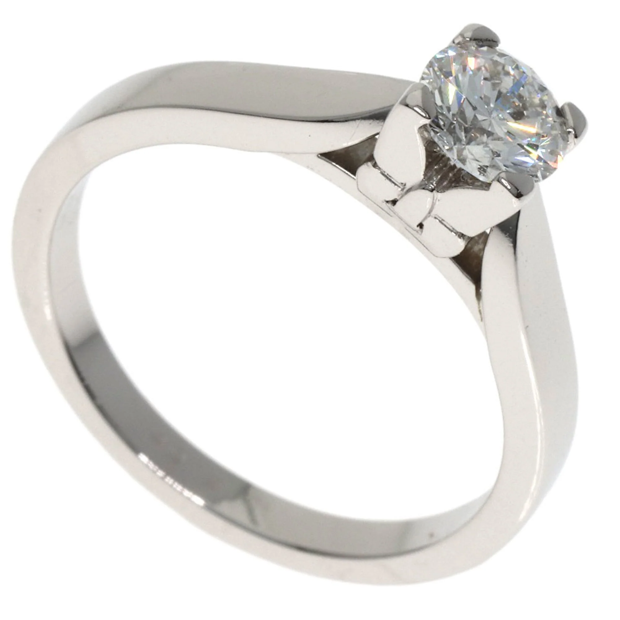 Papillon Ring Platinum with Diamond