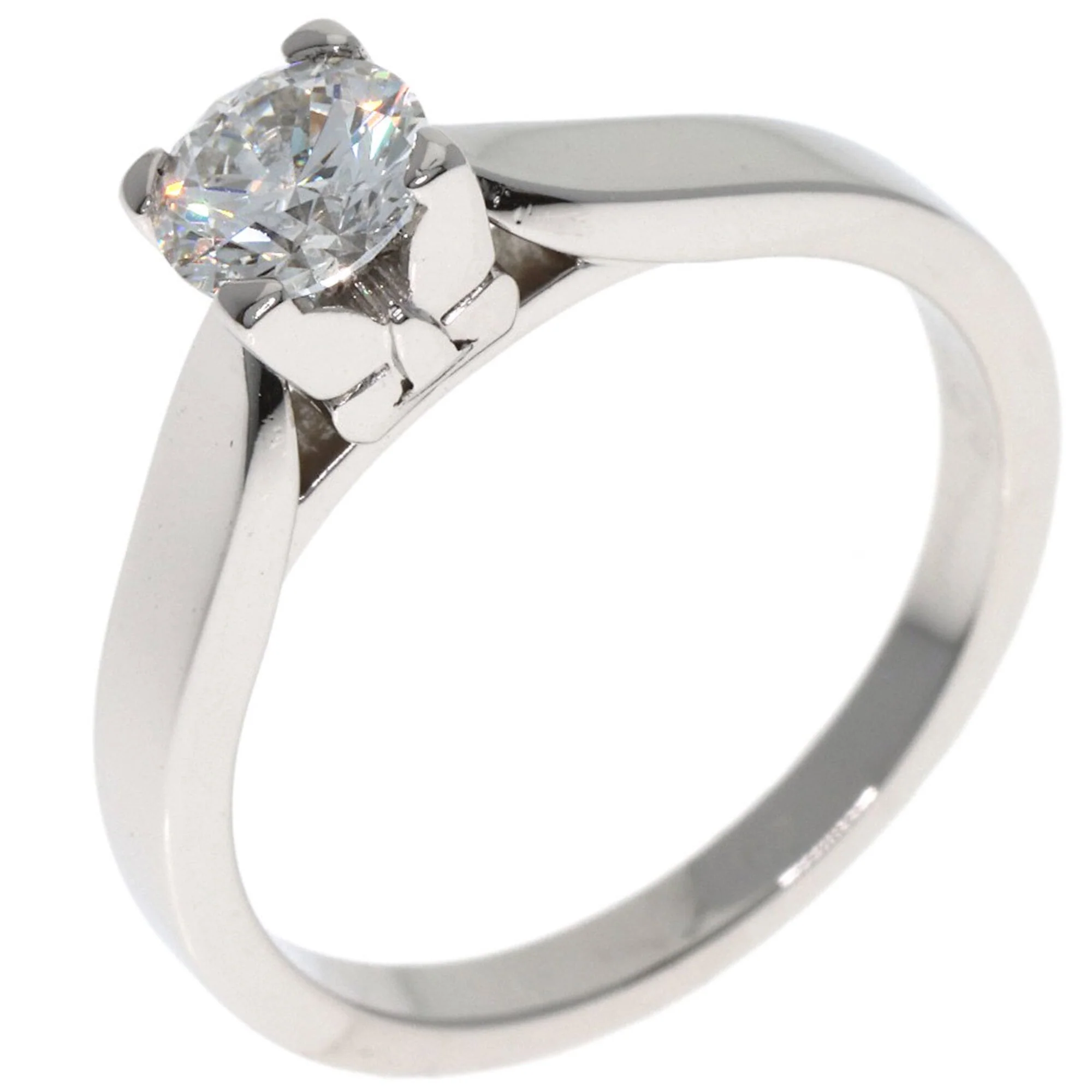 Papillon Ring Platinum with Diamond - Image 2