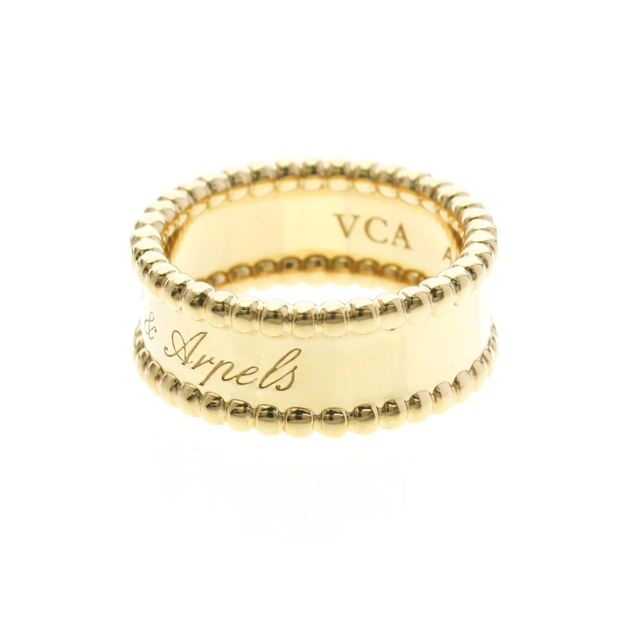 Perle Signature Ring 18K Yellow Gold - Image 2