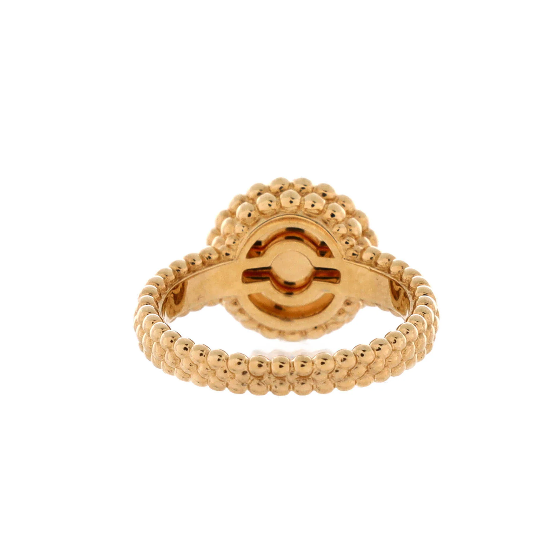 Perlee Couleurs Ring 18K Yellow Gold and Malachite - Image 3
