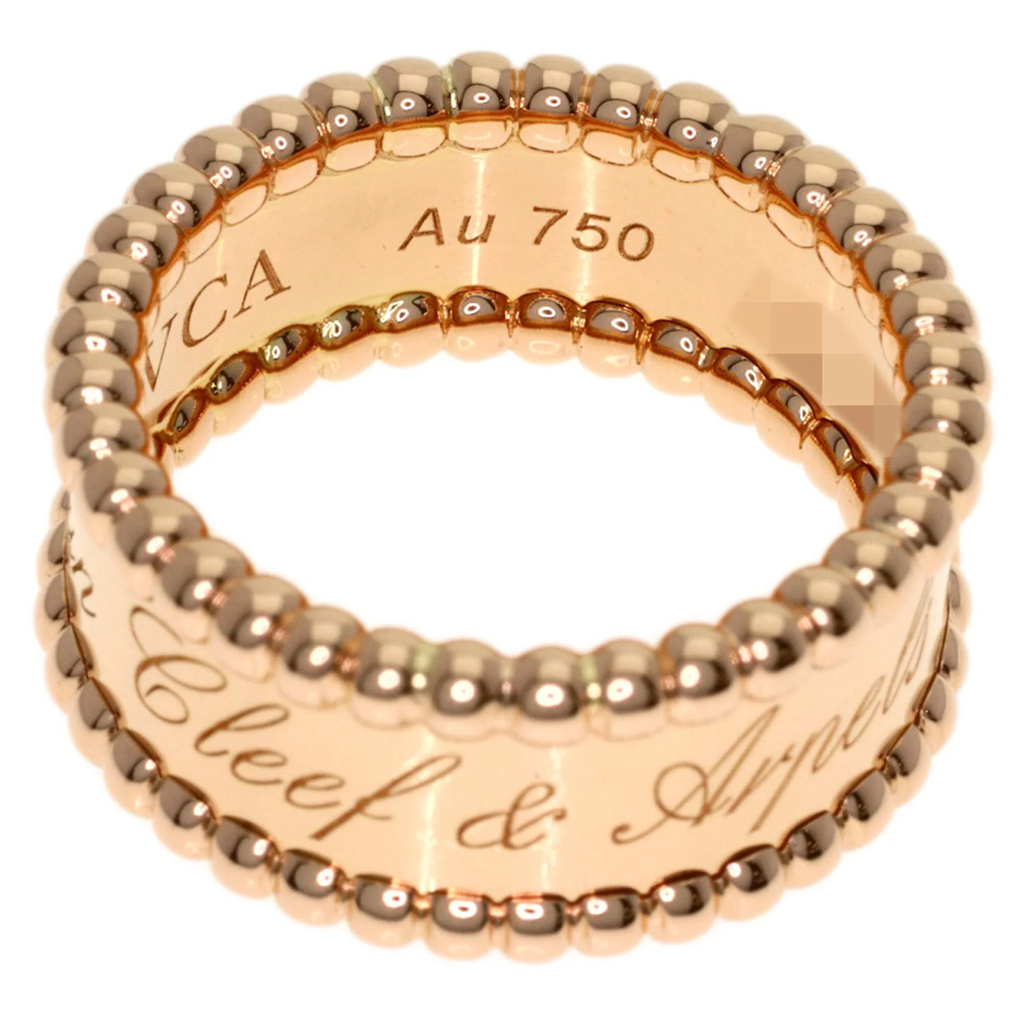 Perlee Signature Ring 18K Rose Gold Medium - Image 4