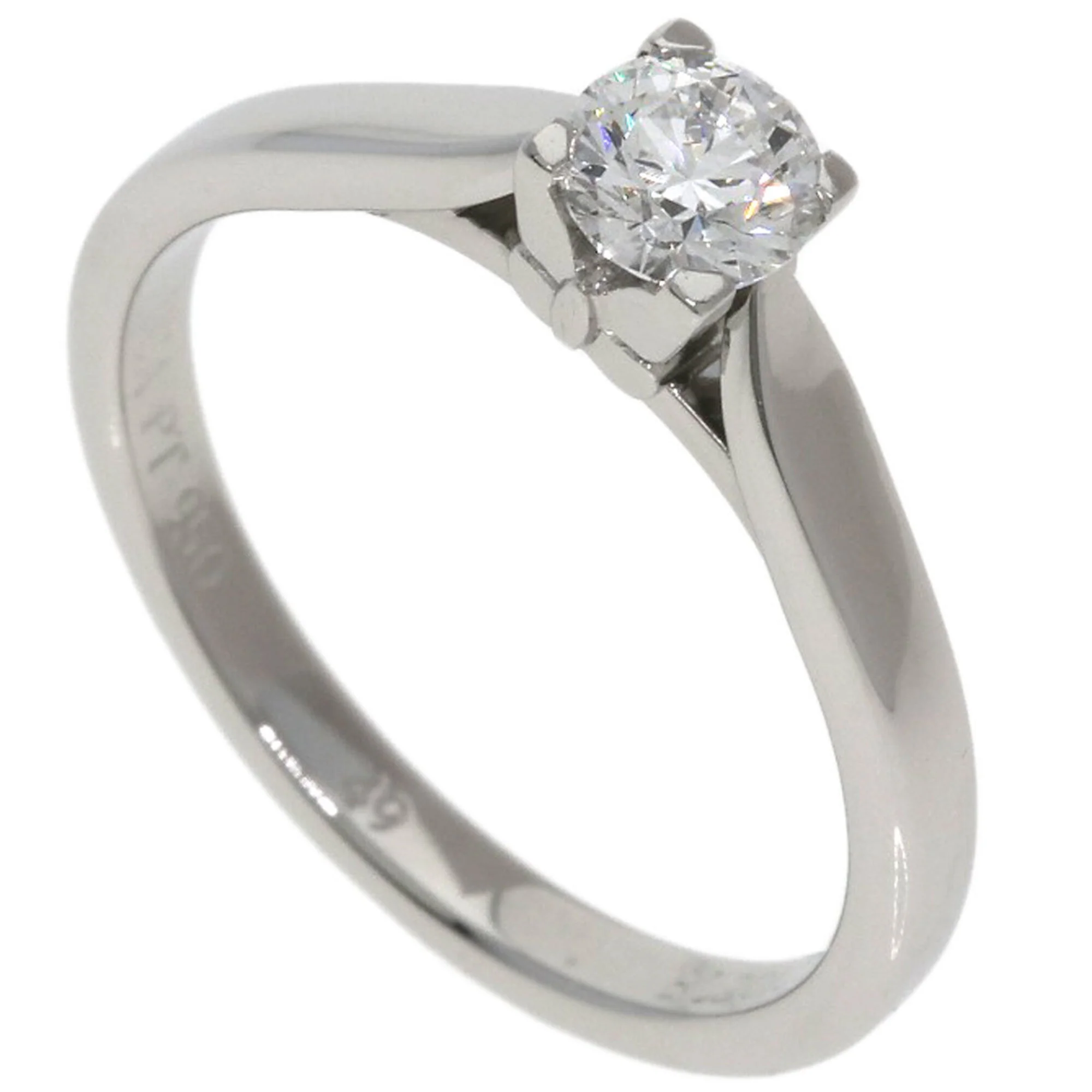 Ring Platinum with Diamond