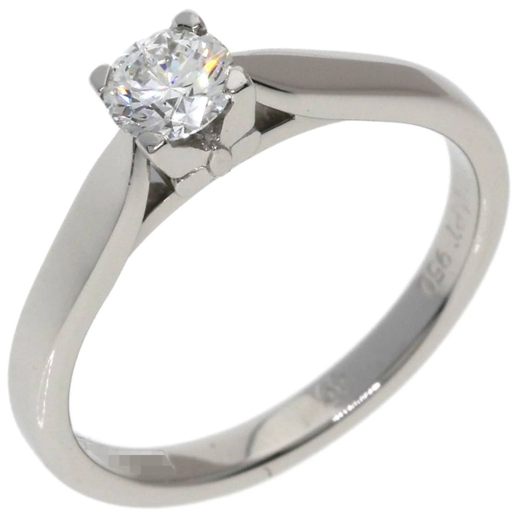 Ring Platinum with Diamond - Image 2