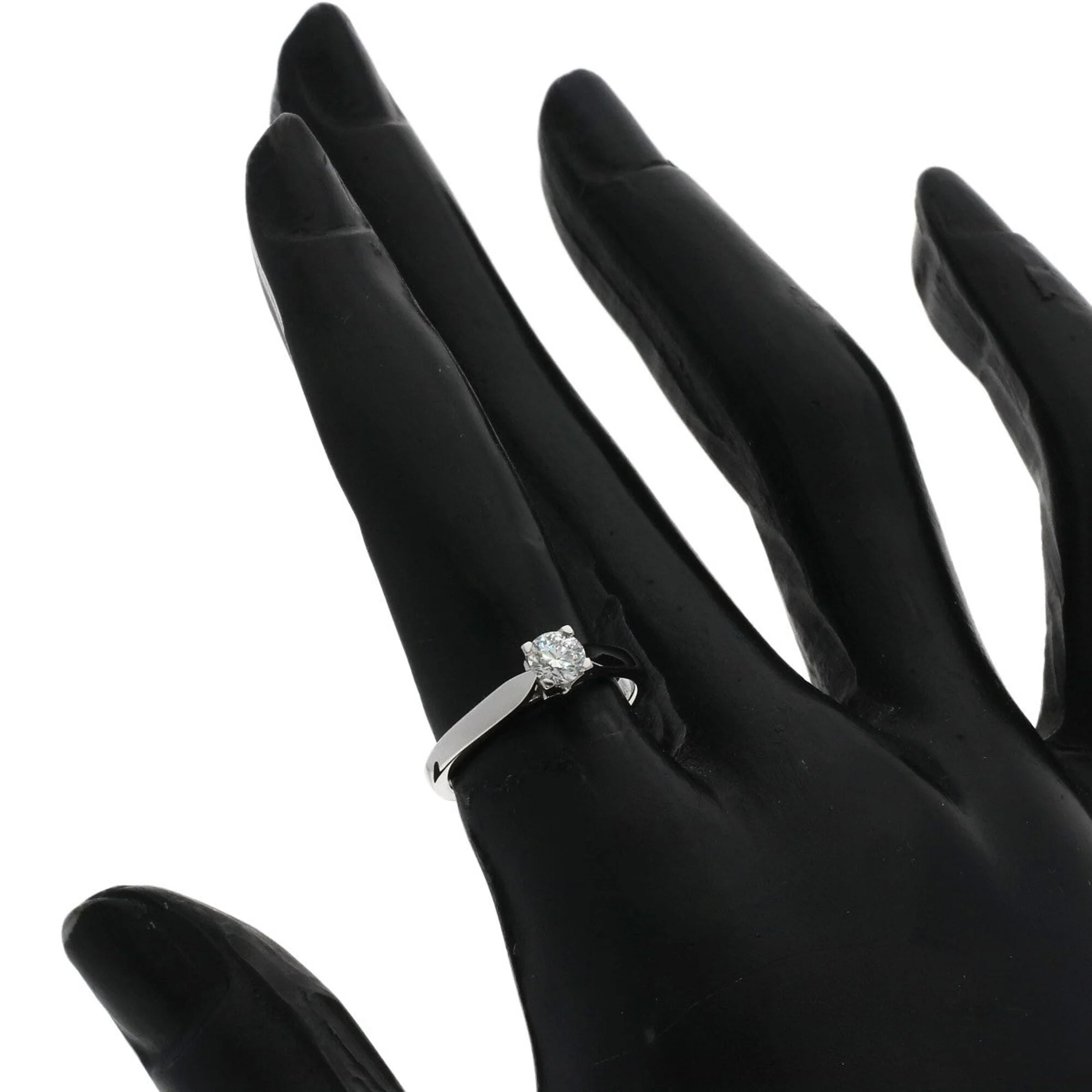 Ring Platinum with Diamond - Image 7