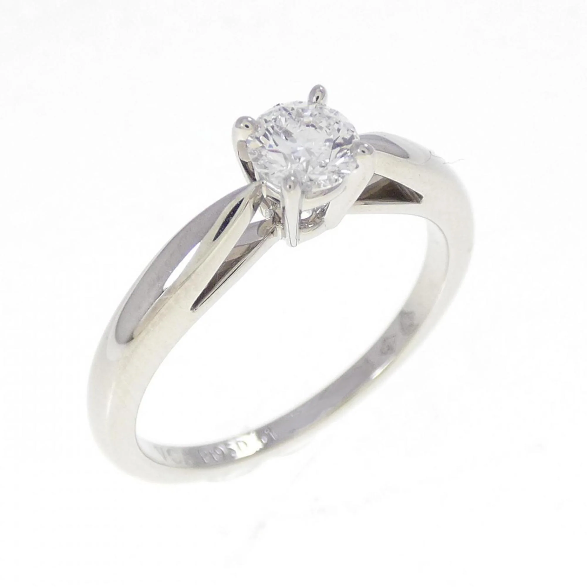 Ring Platinum with Diamond