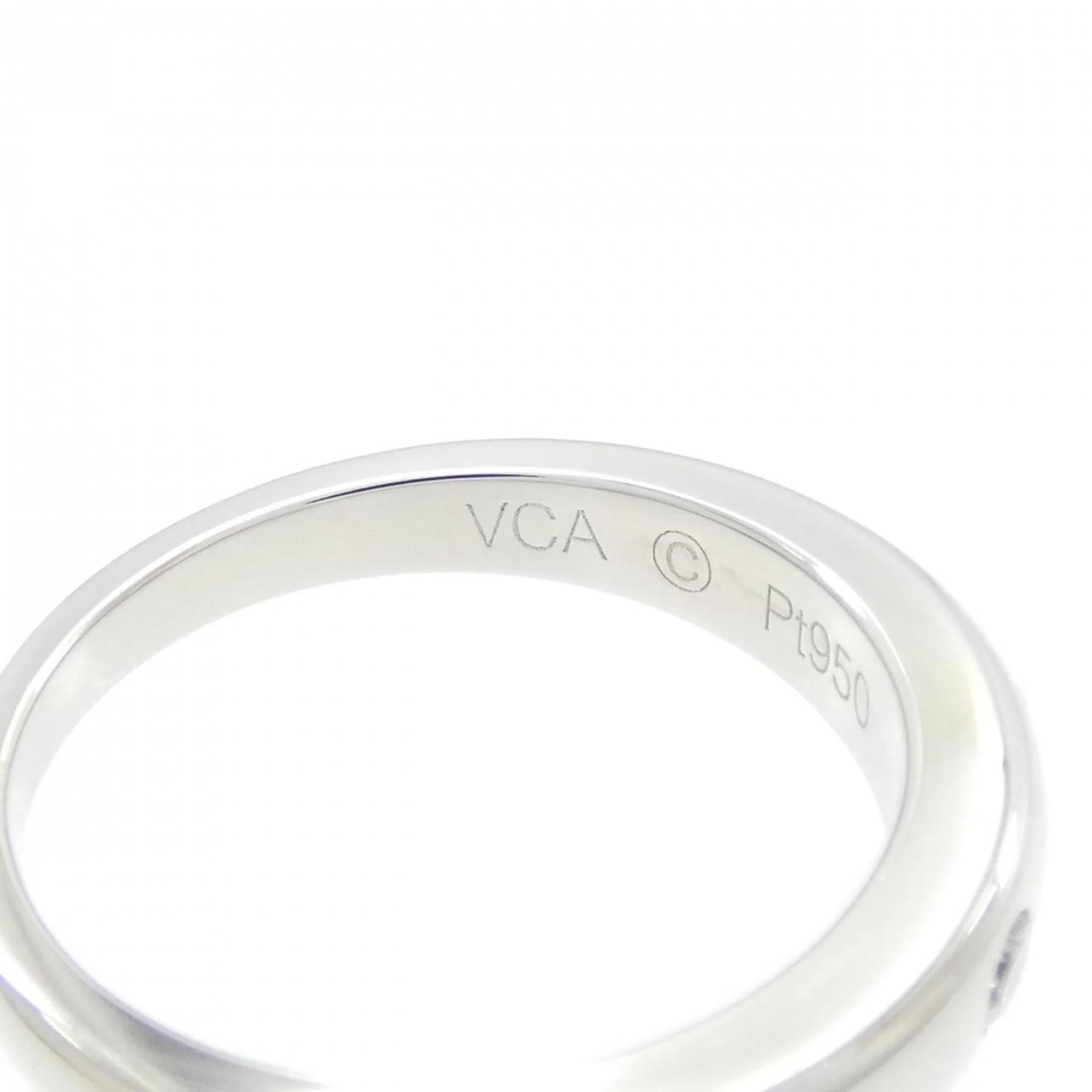 Ring Platinum with Diamond - Image 4