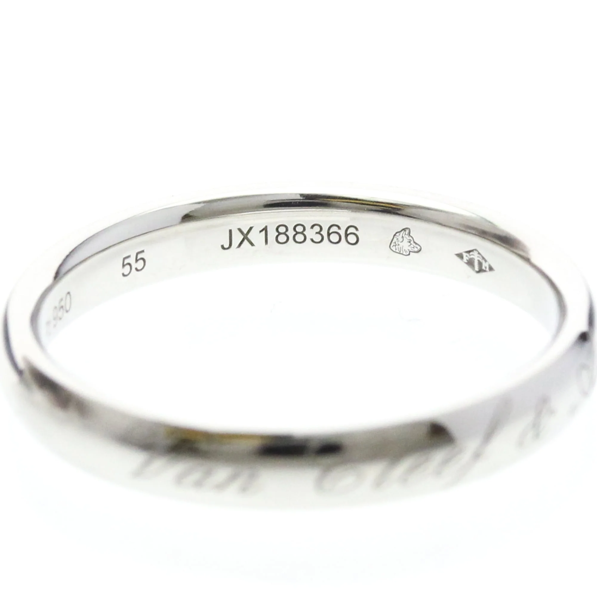 Senior Tulle Band Ring Platinum - Image 6