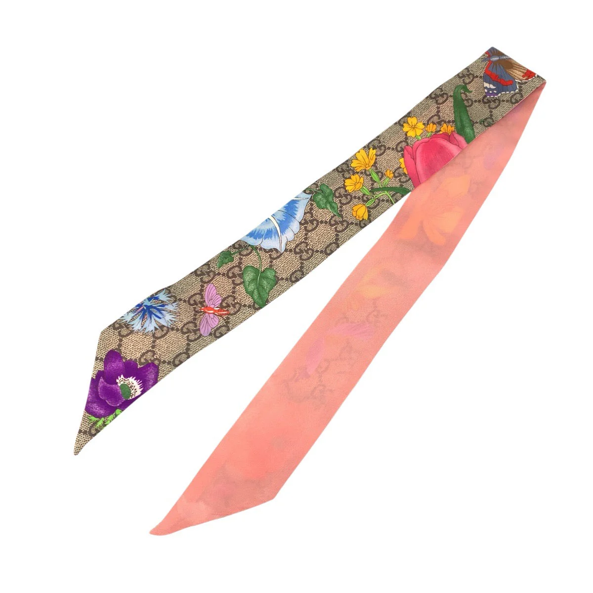 Gucci Flora Silk Scarf - Image 2