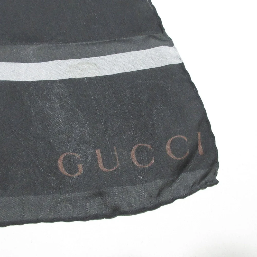 Gucci Silk Check Scarf - Image 2