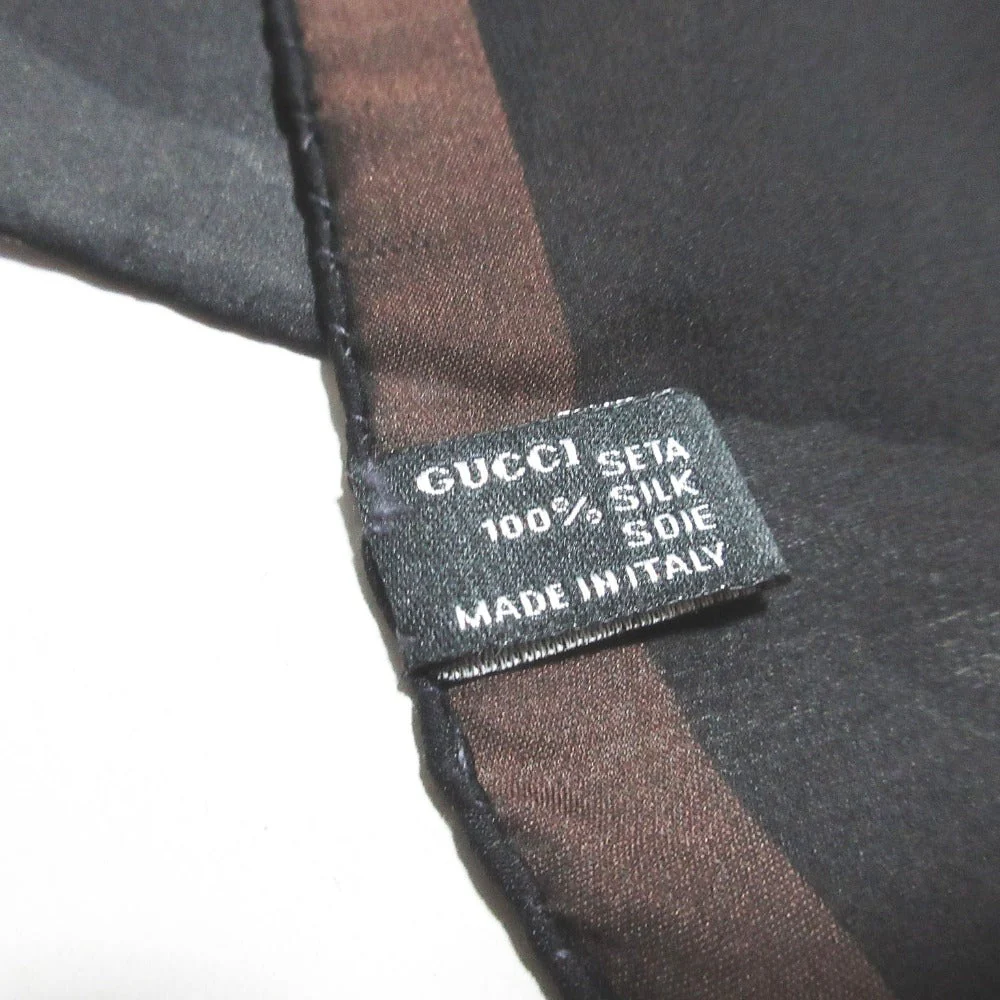 Gucci Silk Check Scarf - Image 3