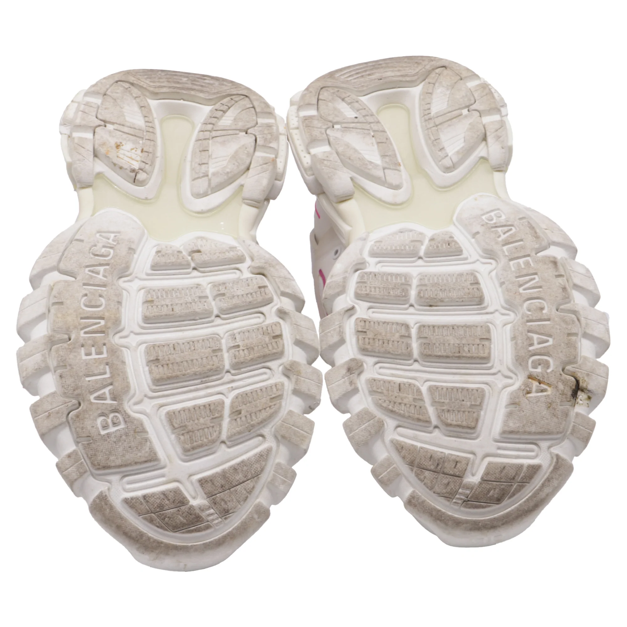 Men's Balenciaga Track Sneakers in White Polyurethane - Image 6
