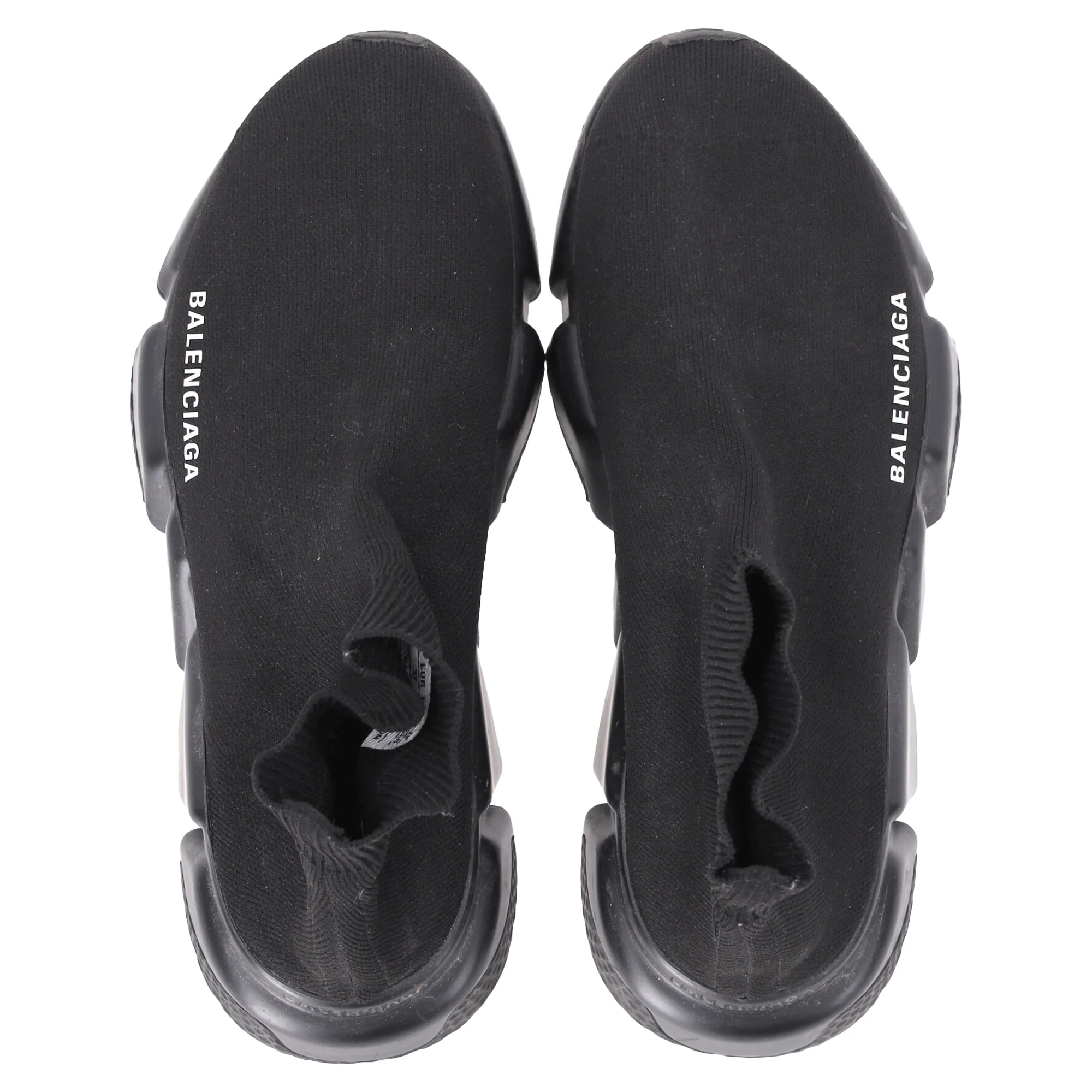Women's Balenciaga Speed Sneakers in Black Polyester - Image 7