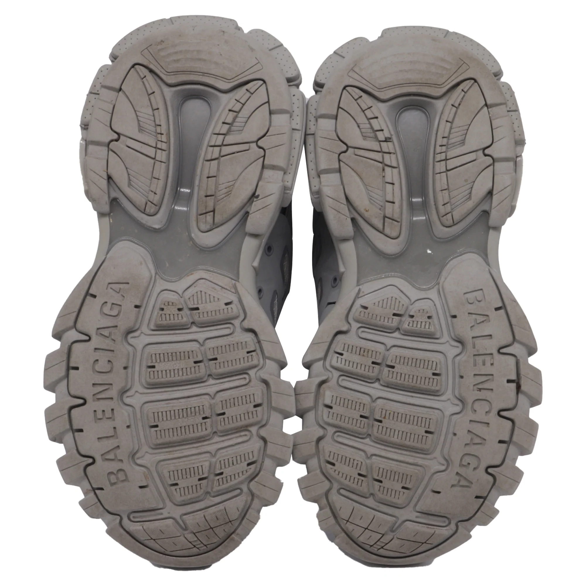 Women's Balenciaga Track Sneakers in Grey Polyurethane - Image 6