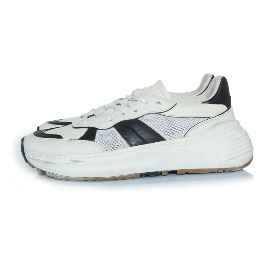 Men's Bottega Veneta speedster sneakers in white - Image 2