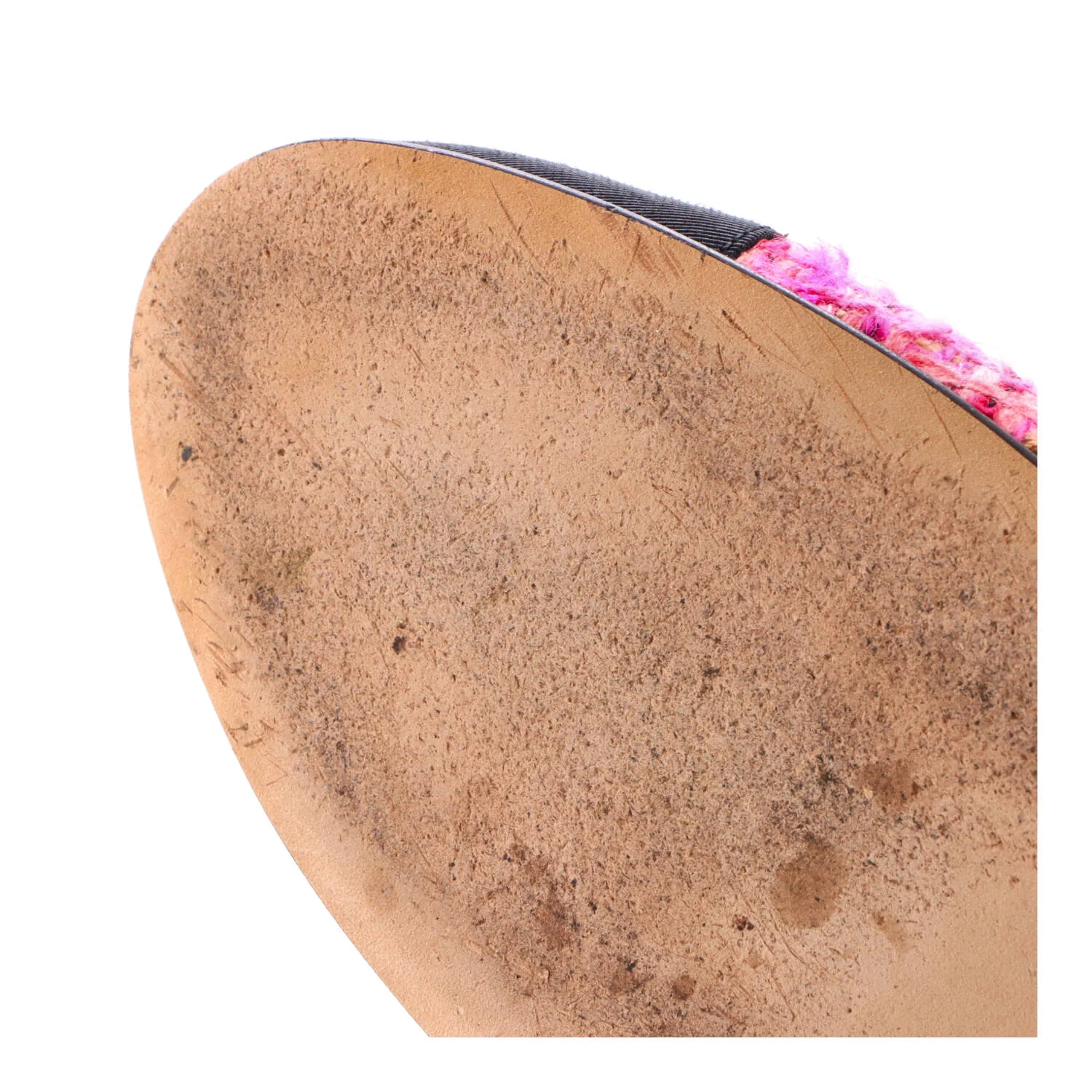 Women's CC Cap Toe Bow Ballerina Flats Tweed with Grosgrain - Image 6
