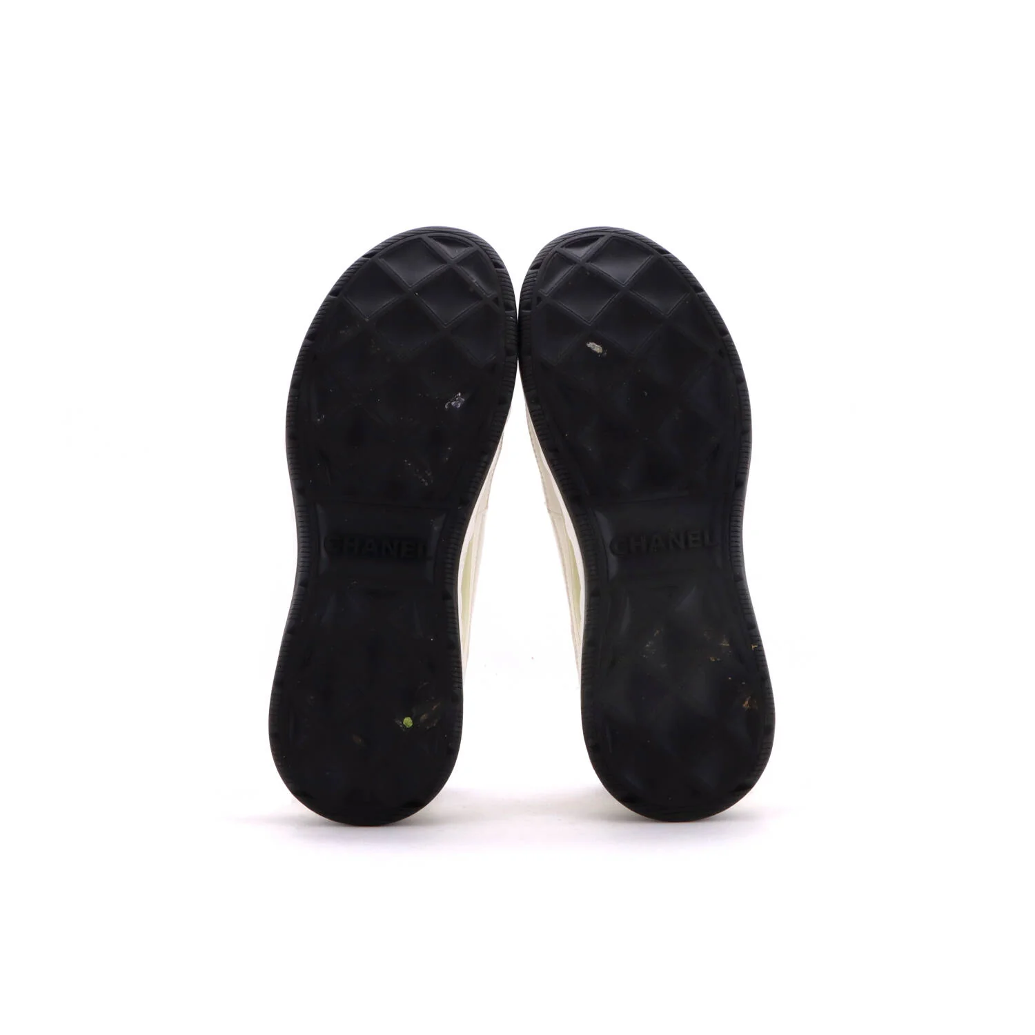 Women's CC Cap Toe Logo Sneakers Suede and Leather - Image 4
