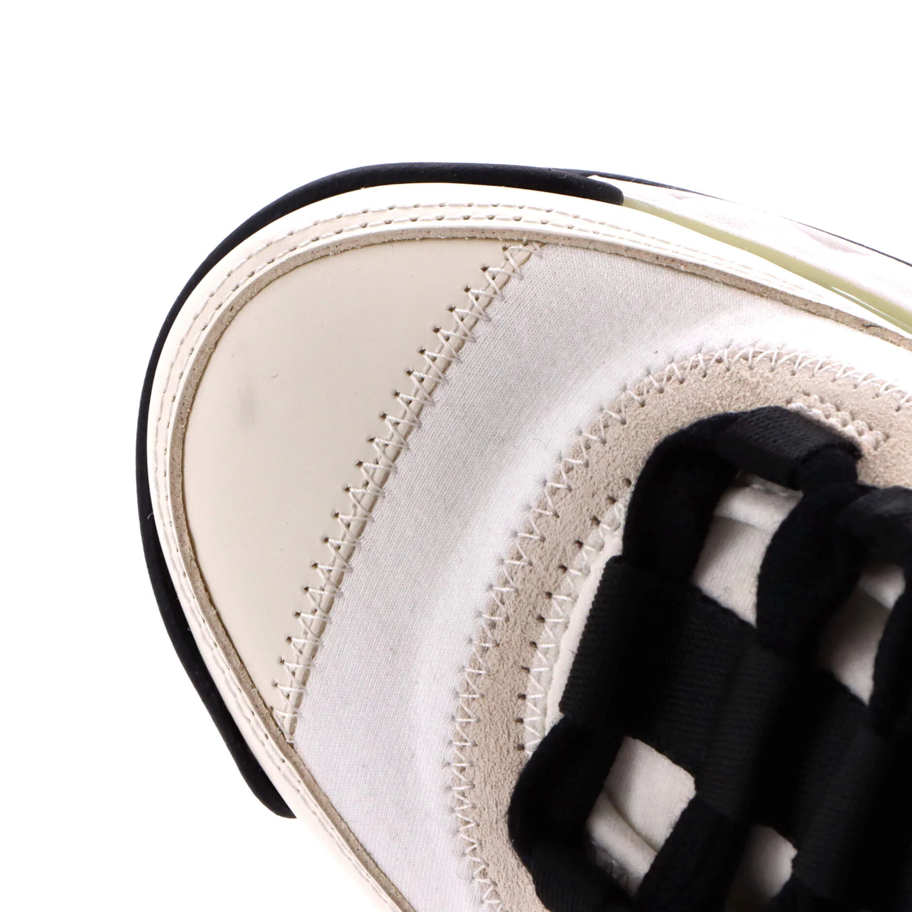 Women's CC Cap Toe Logo Sneakers Suede and Mixed Fibers - Image 5
