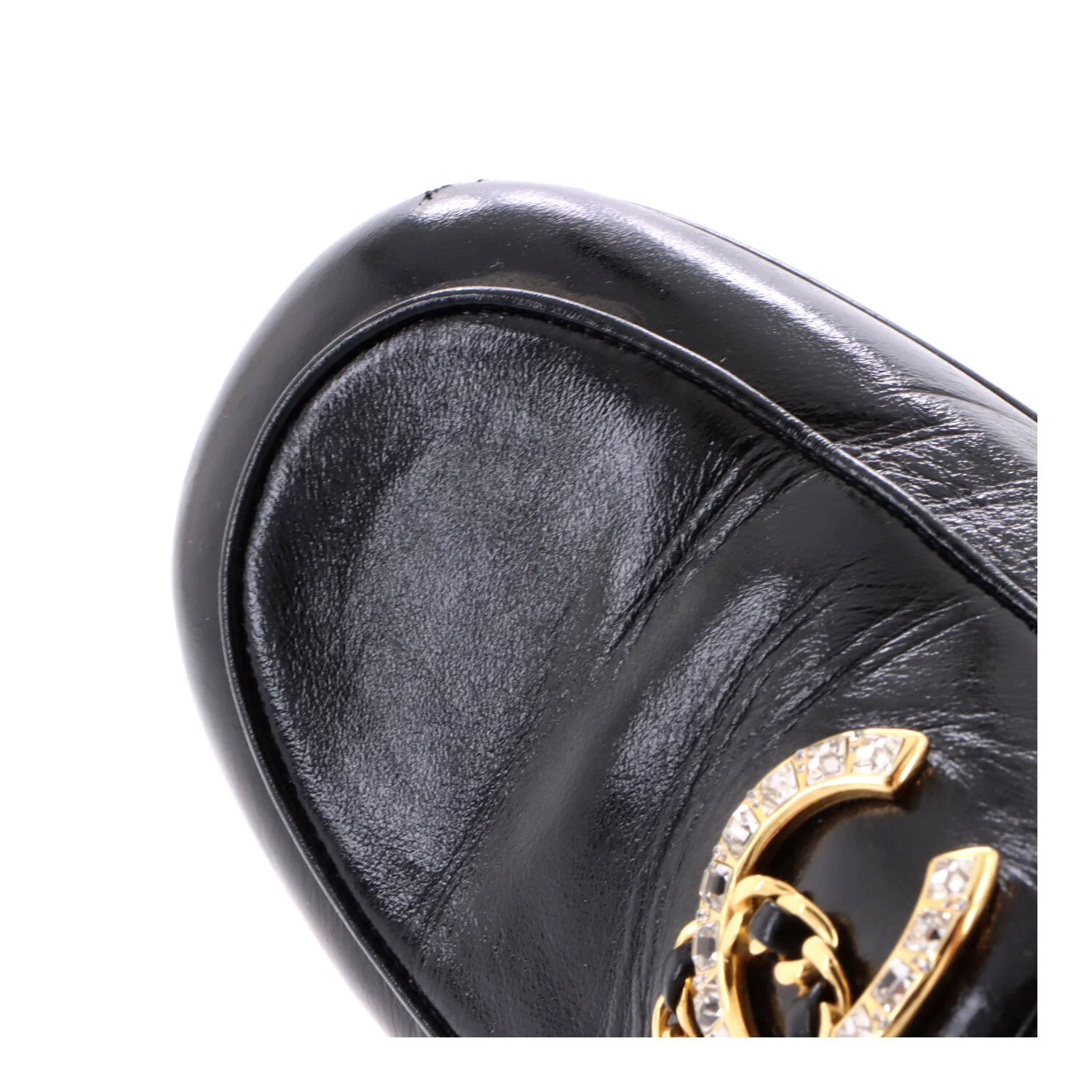 Women's CC Flat Mules Leather - Image 5