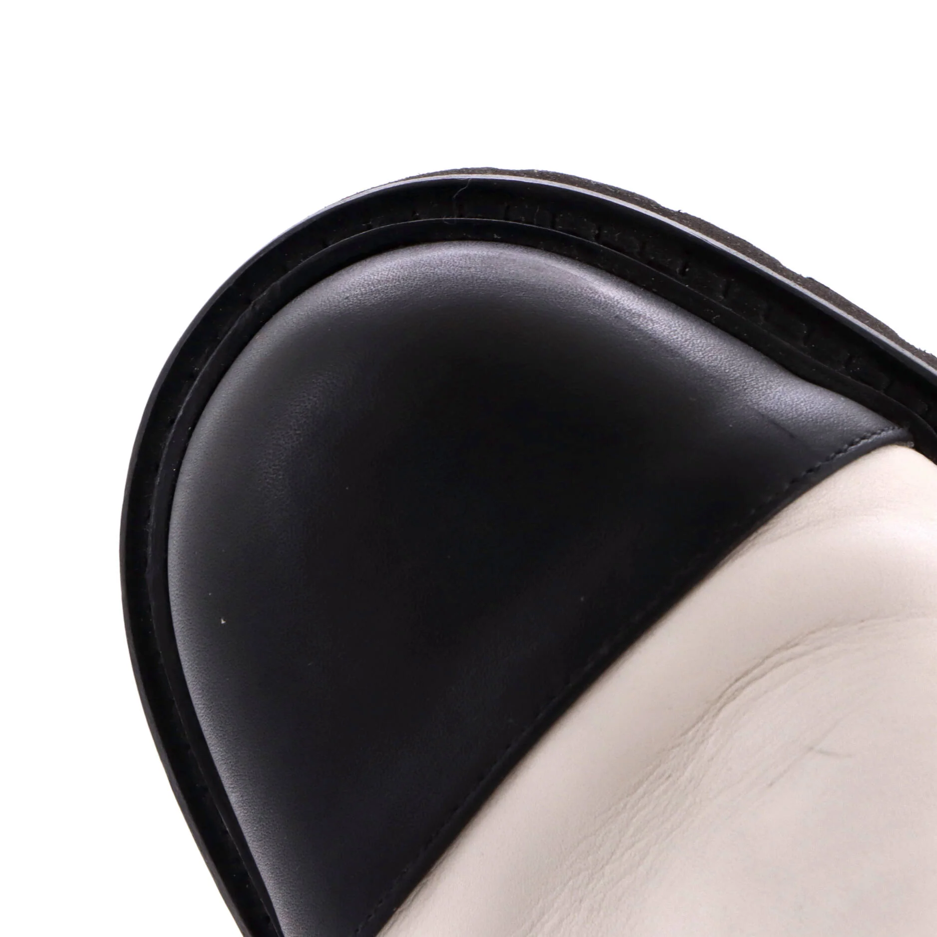 Women's CC Logo Moto Boots Leather - Image 5