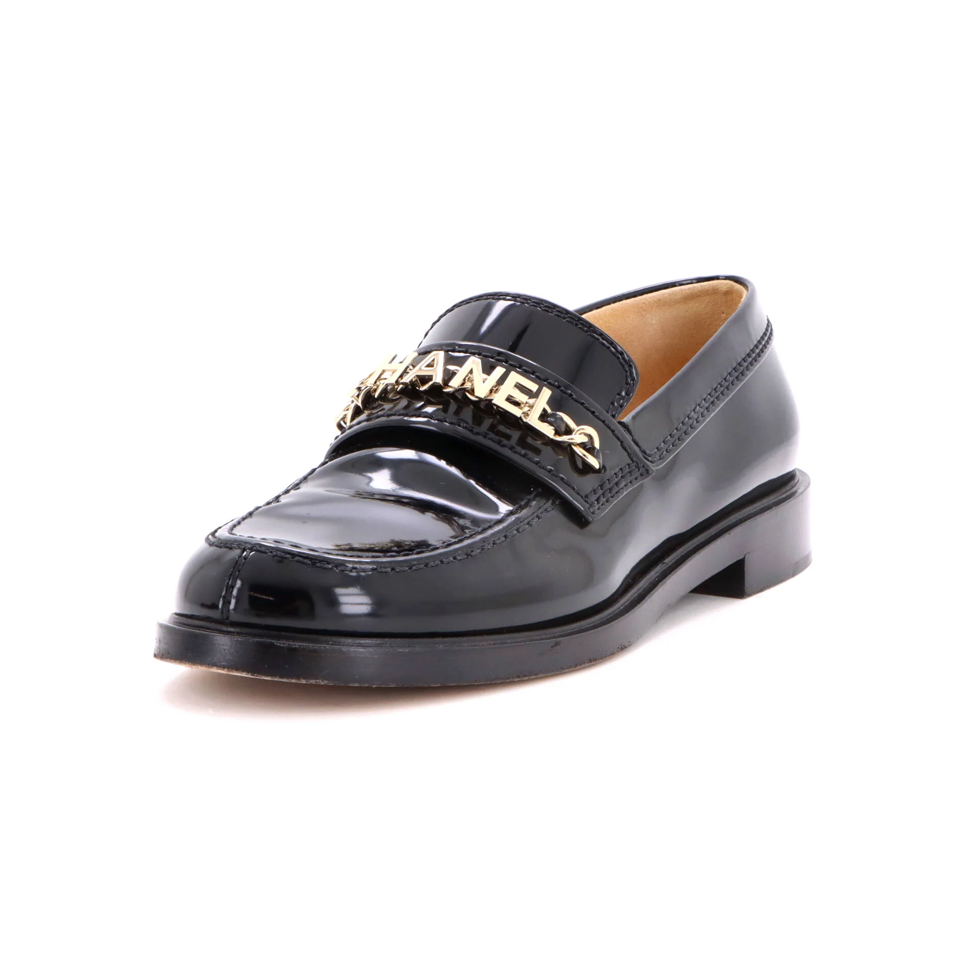 Women's Logo Loafers Patent