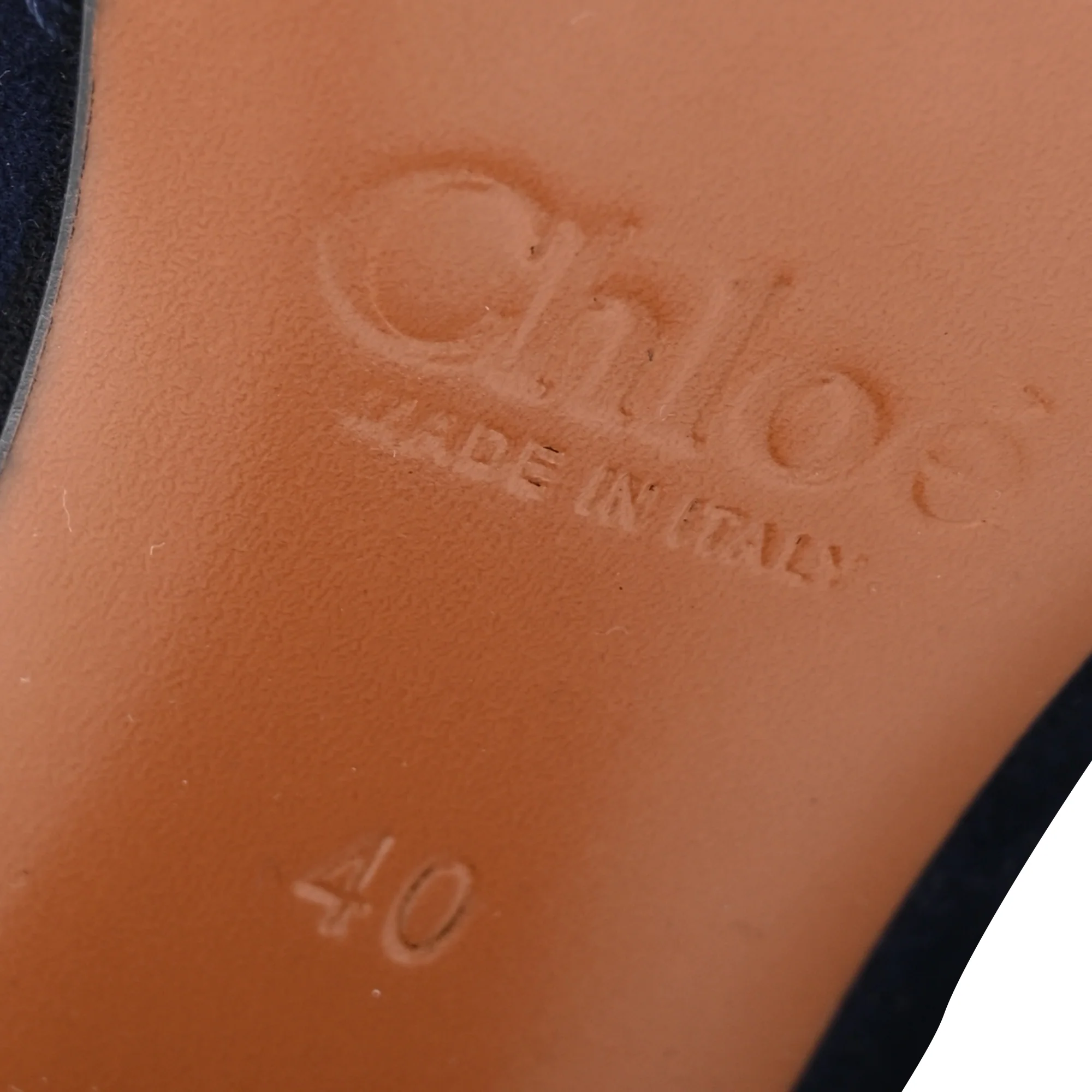 Women's Chloé Ribbon Lace-Up Ankle Boots in Navy Blue Suede - Image 7