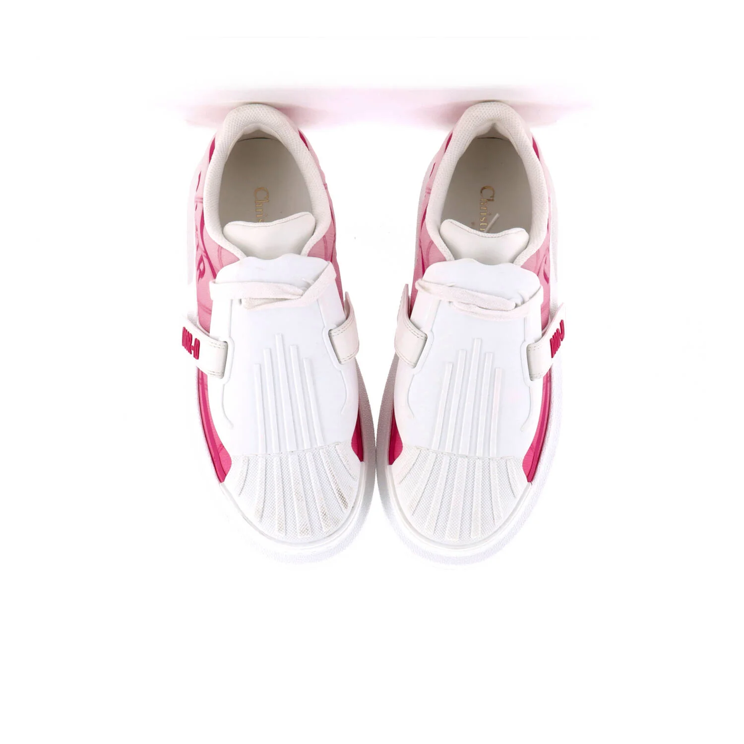 Women's Dior-ID Sneakers Leather with Terry Cloth - Image 2