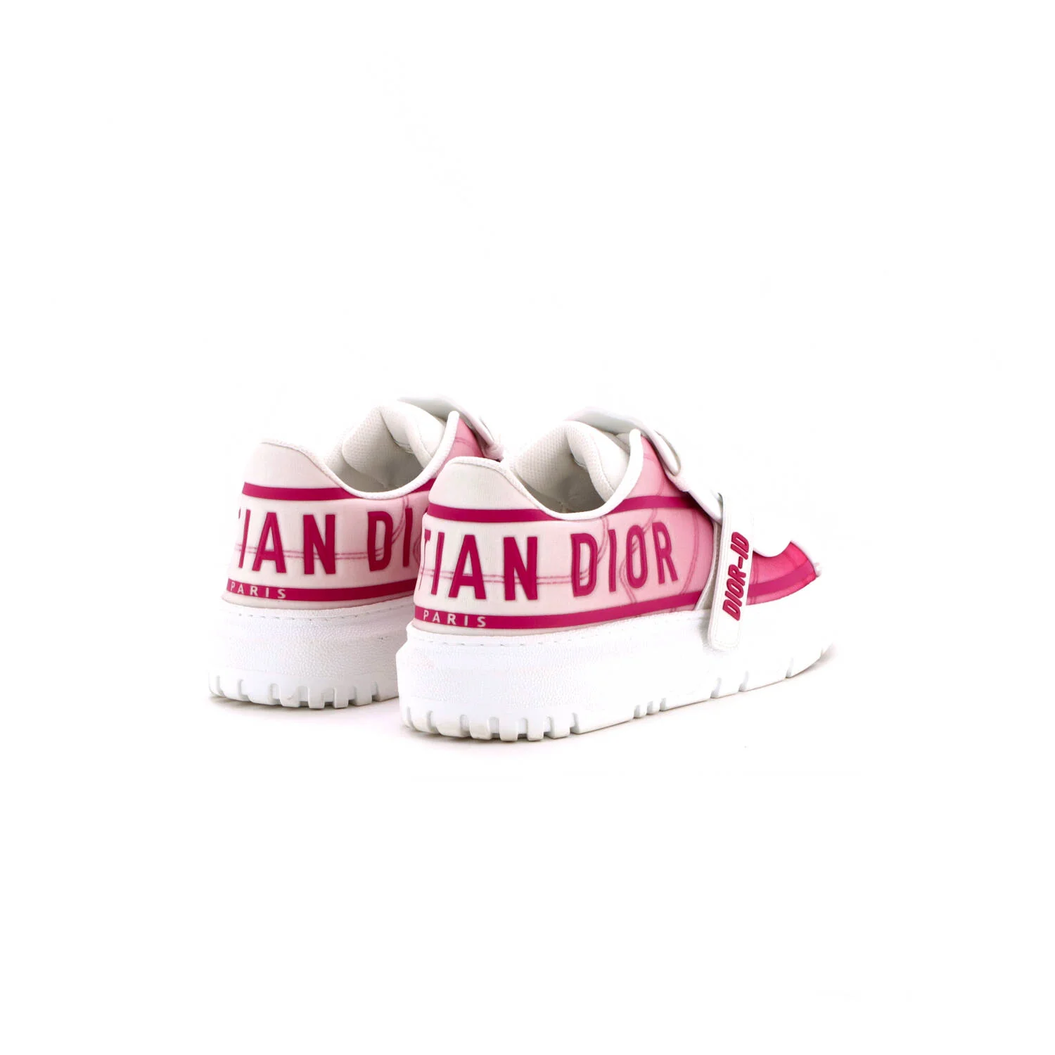Women's Dior-ID Sneakers Leather with Terry Cloth - Image 3