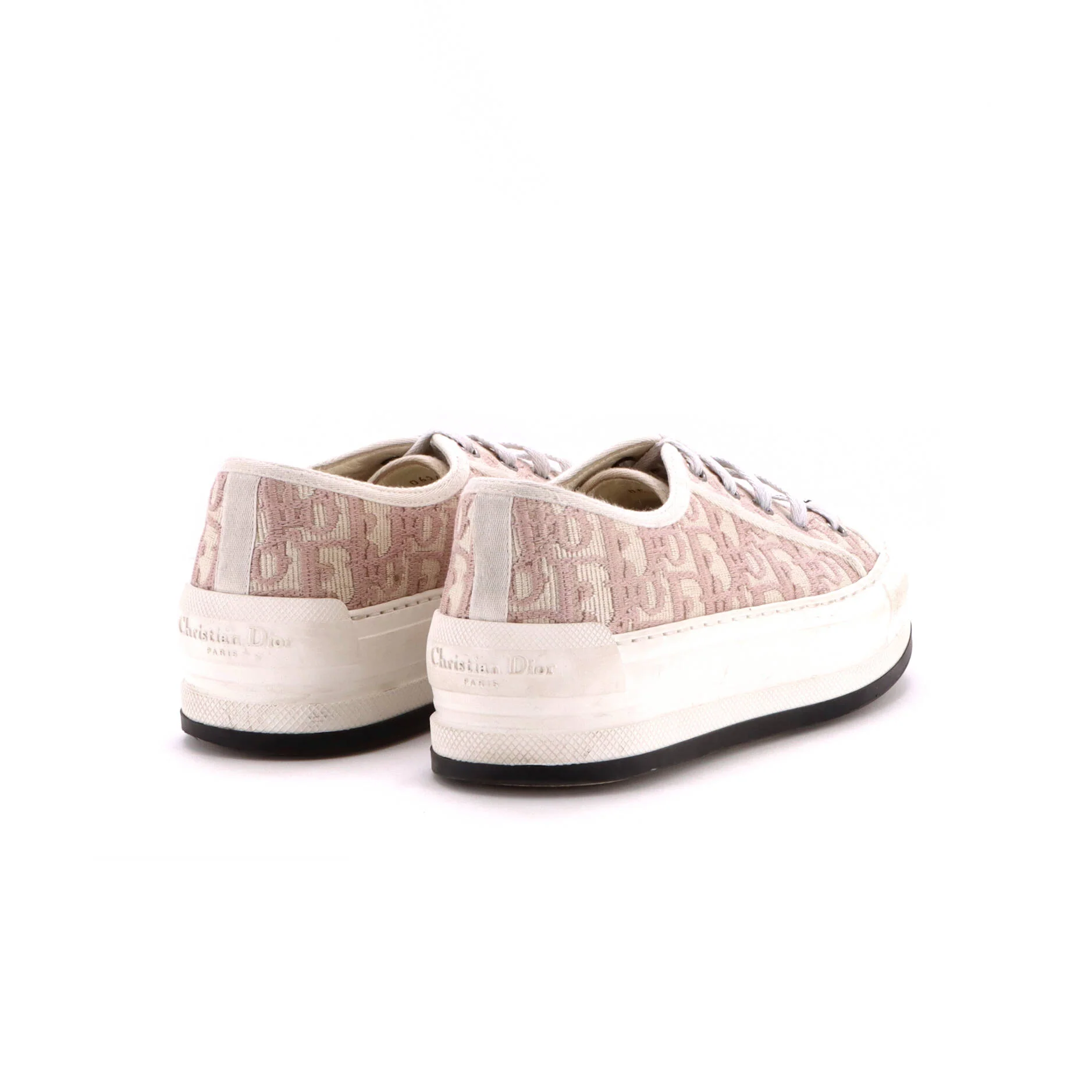 Women's Walk'N'Dior Sneakers Oblique Canvas - Image 3
