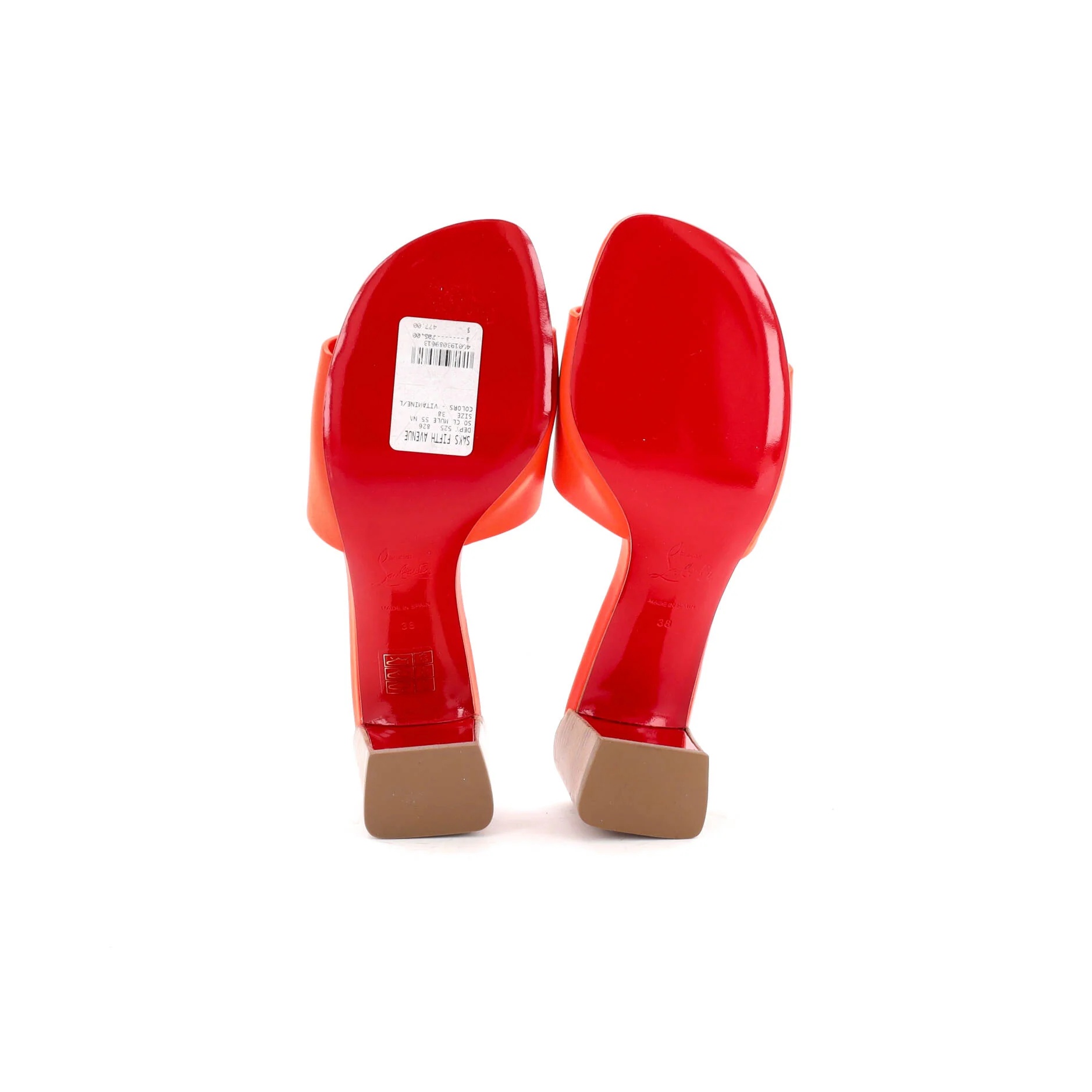 Women's So CL Heeled Mules Leather 55 - Image 4