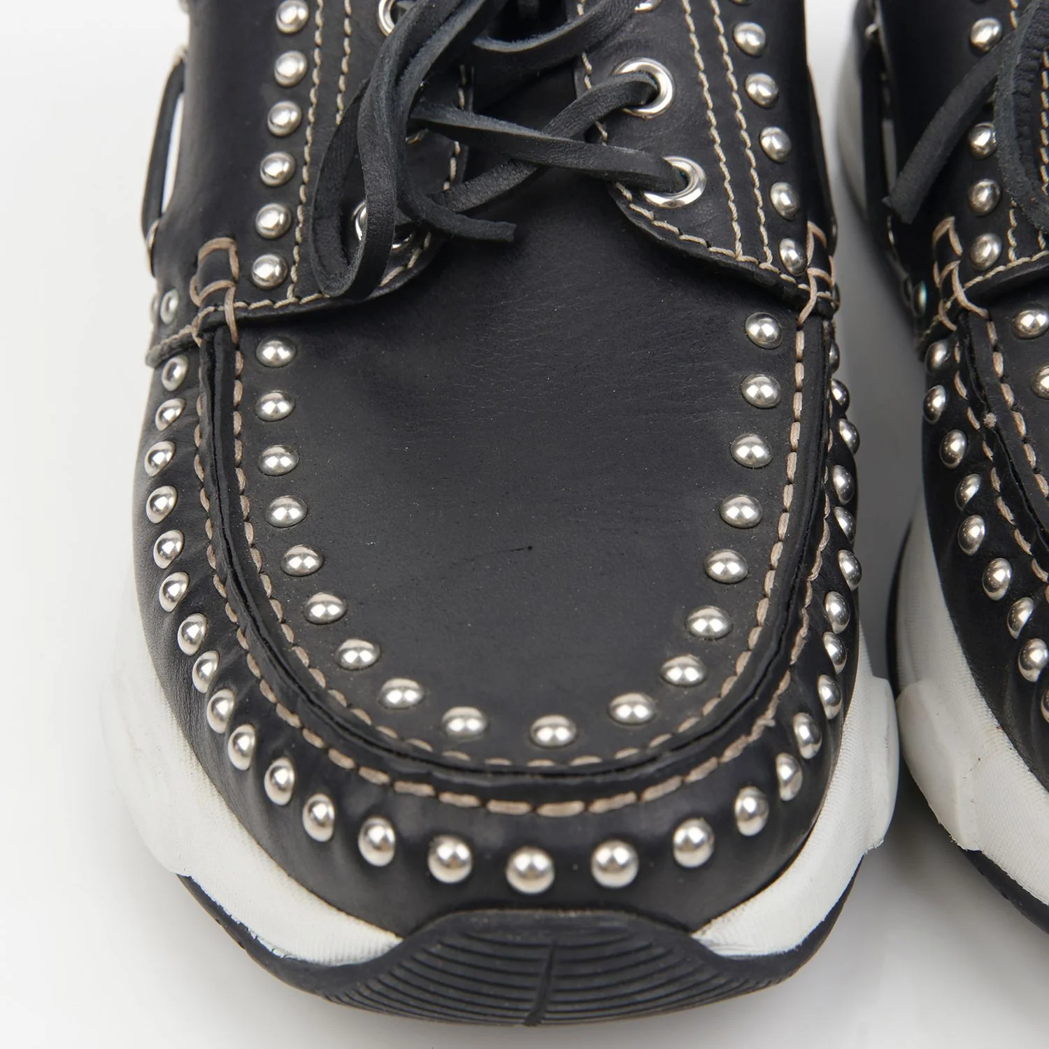Men's Studded Loafers Size - Image 4