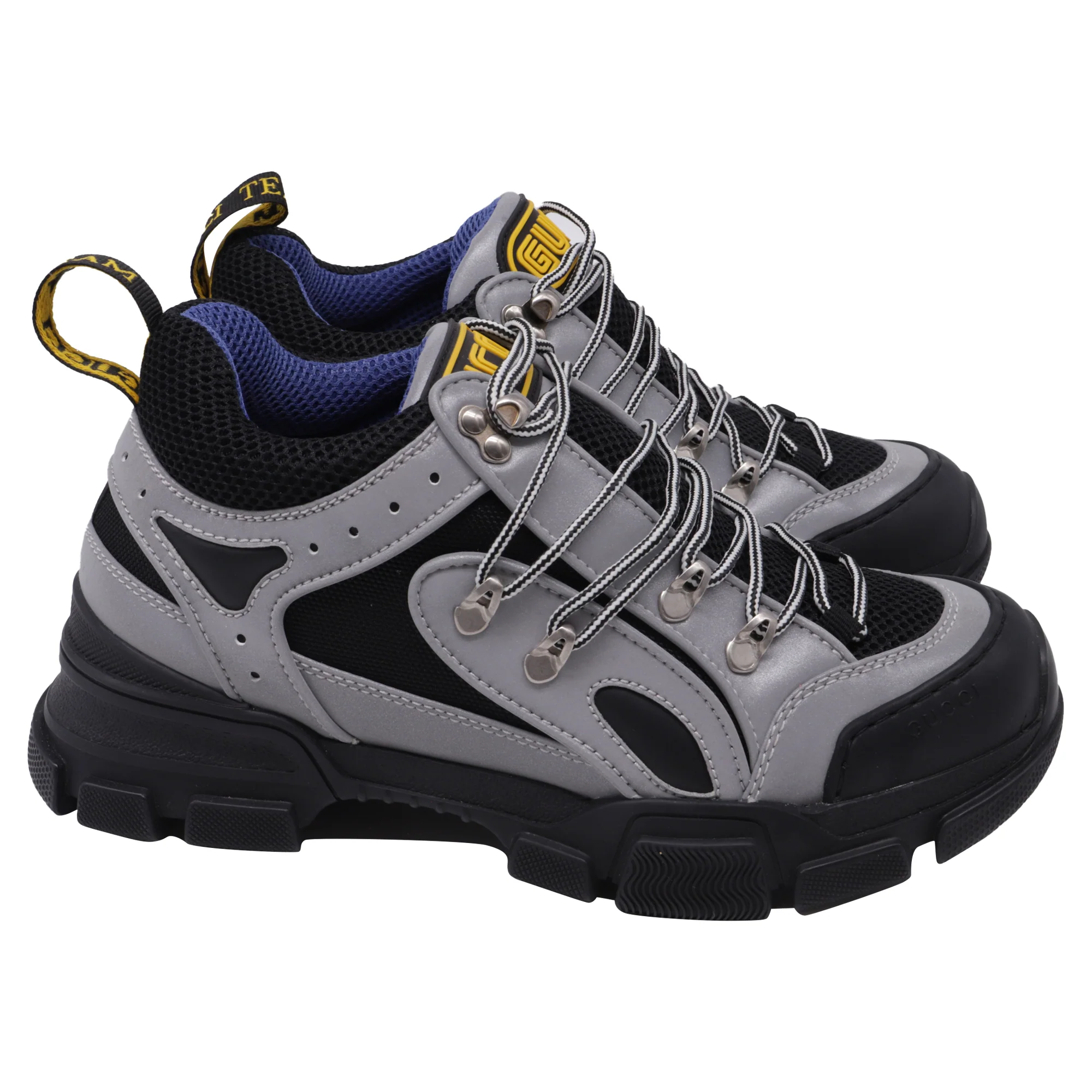 Men's Gucci Flashtrek Sneakers in Multicolor Leather