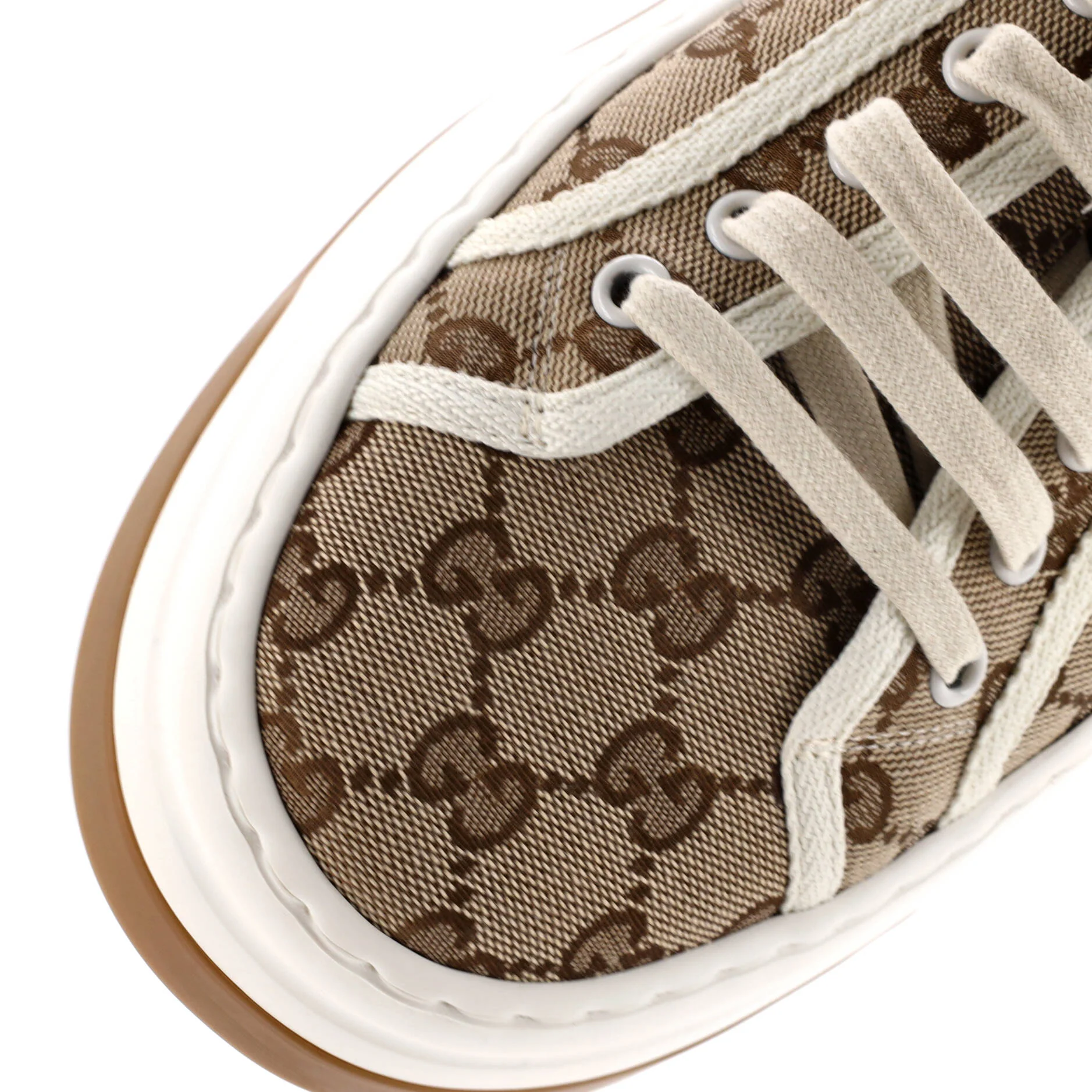 Men's Tennis Trek Sneakers GG Canvas - Image 5