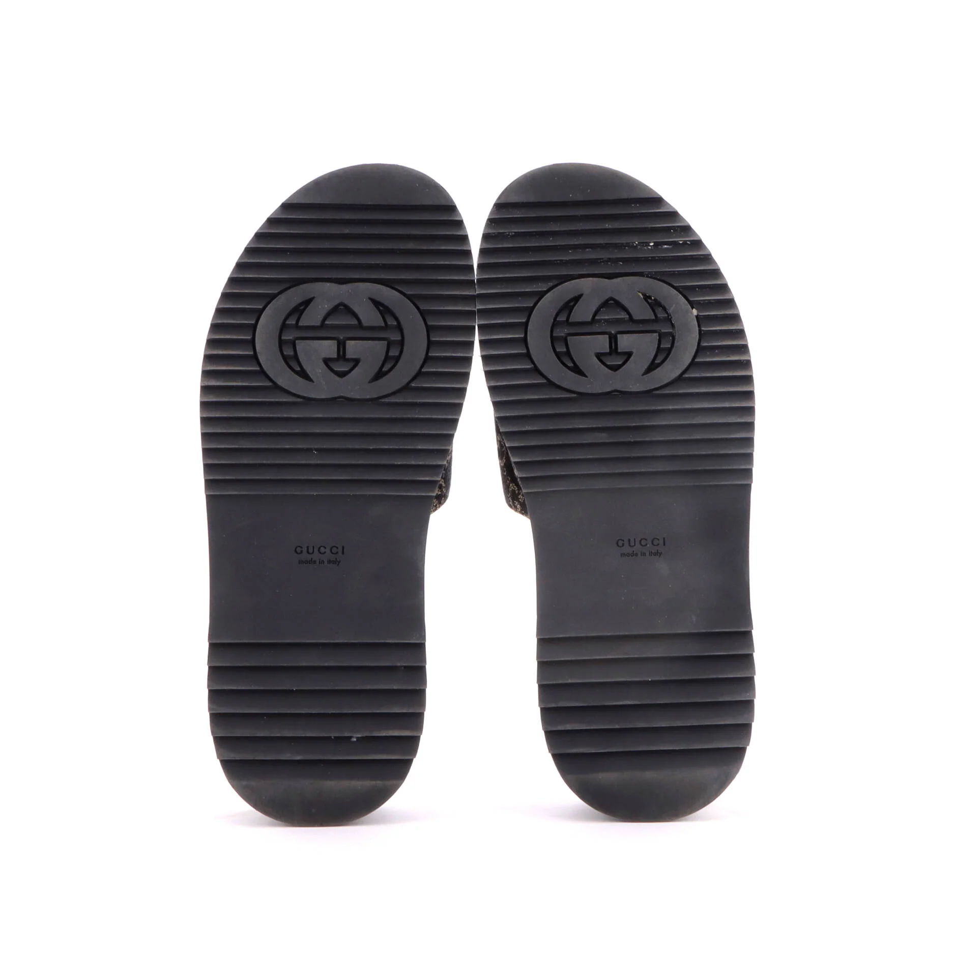Women's Angelina Platform Slide Sandals GG Denim - Image 4