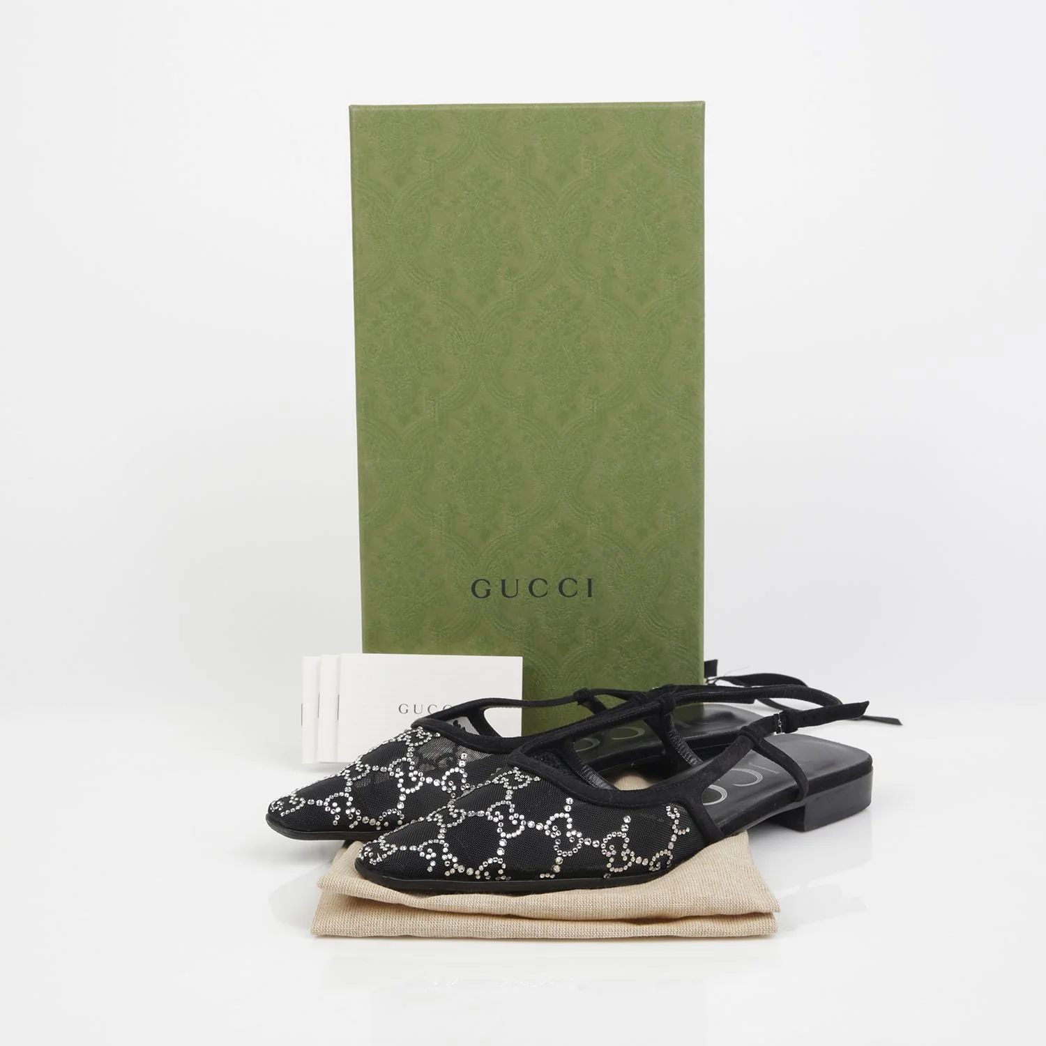 Women's Crystal Mesh Slingback