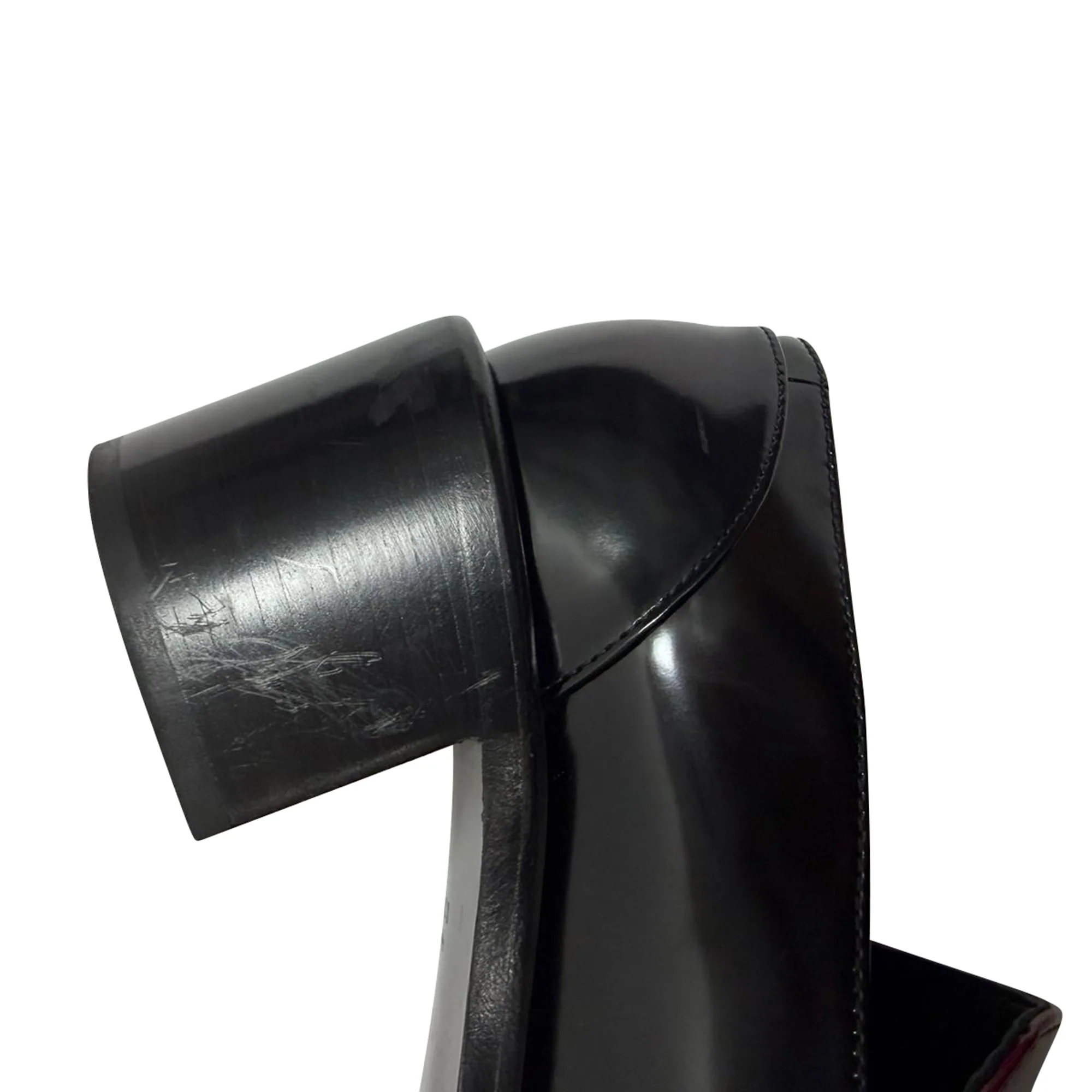 Women's Gucci Horsebit Loafers ni Black Leather - Image 7
