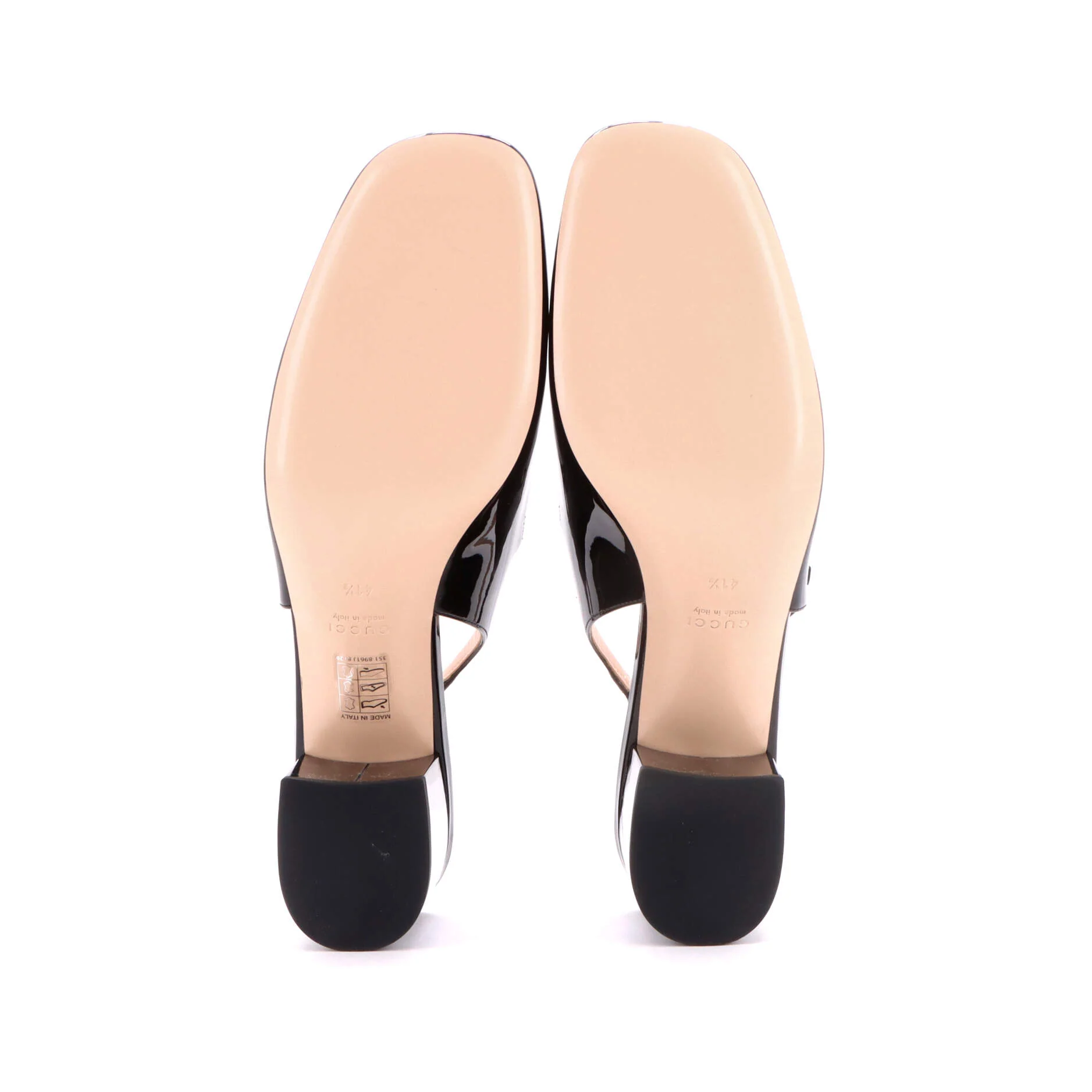 Women's Horsebit Mary Jane Slingback Pumps Patent - Image 4