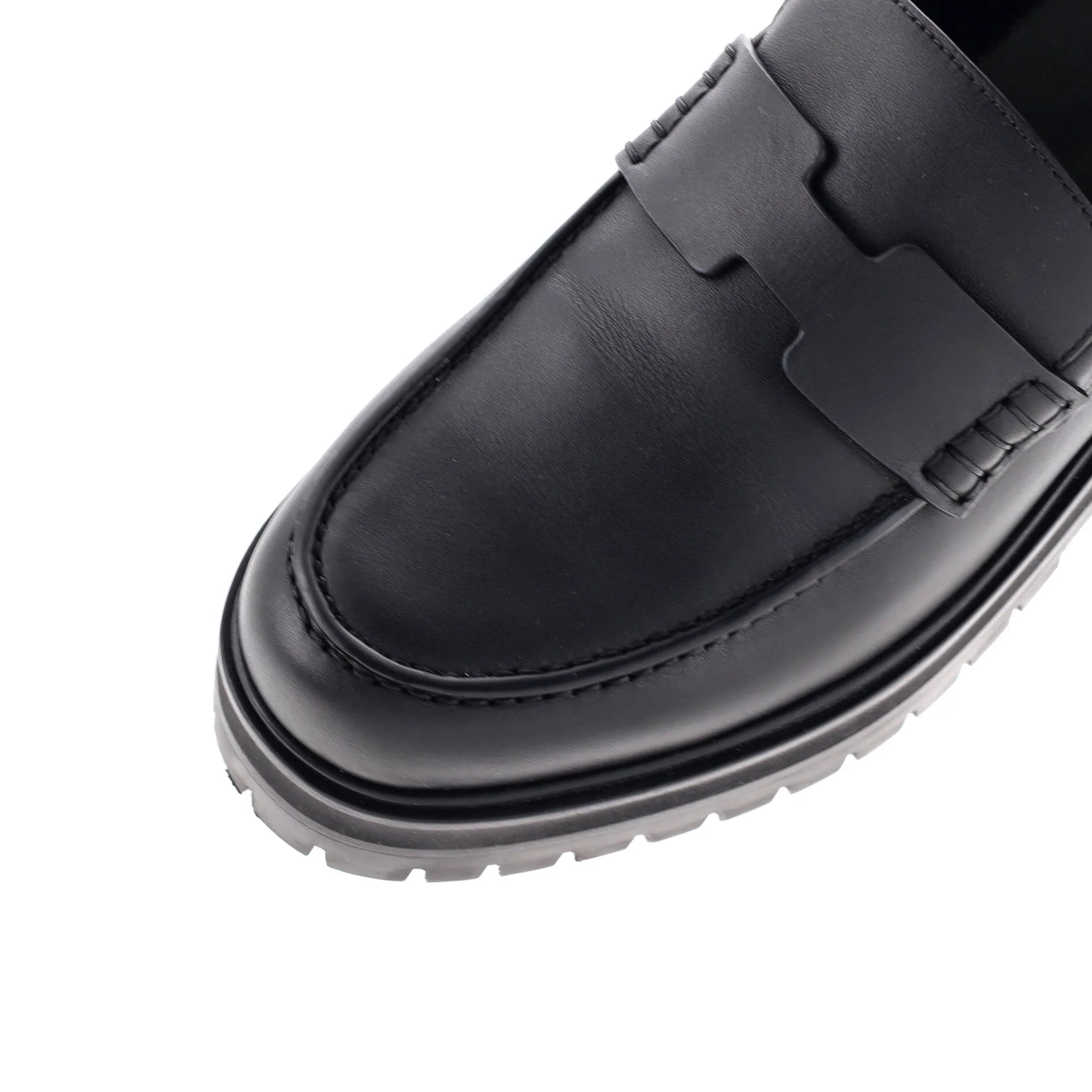 Women's Hitch Platform Loafers Leather - Image 5