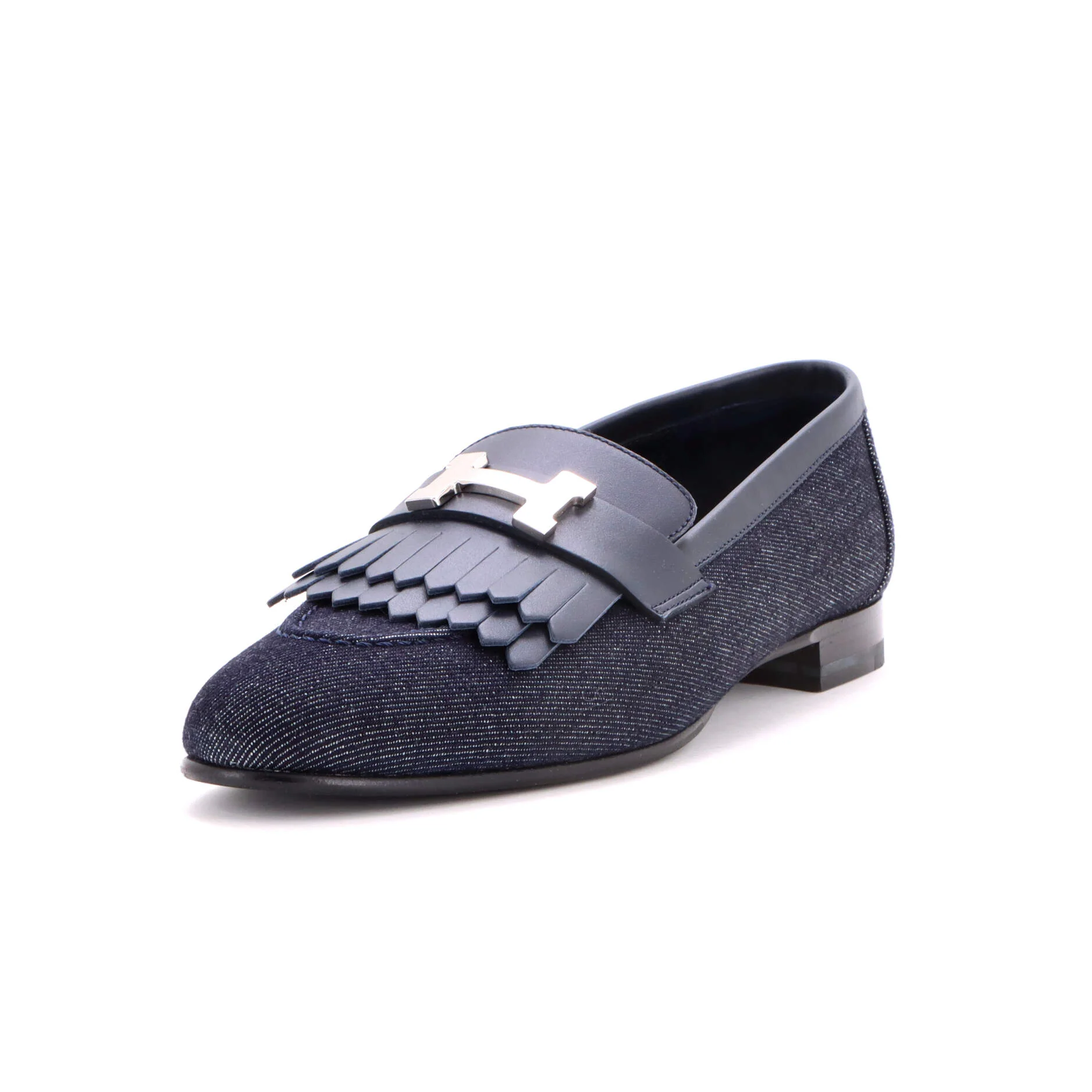 Women's Royal Loafers Denim with Leather