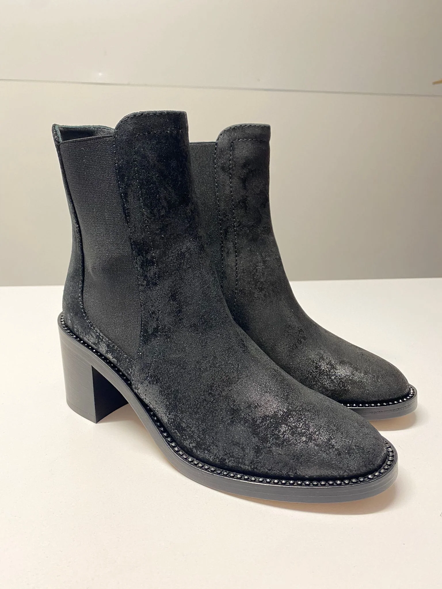 Women's Jimmy Choo Merril 65 Ankle Boots in Black Suede - Image 3