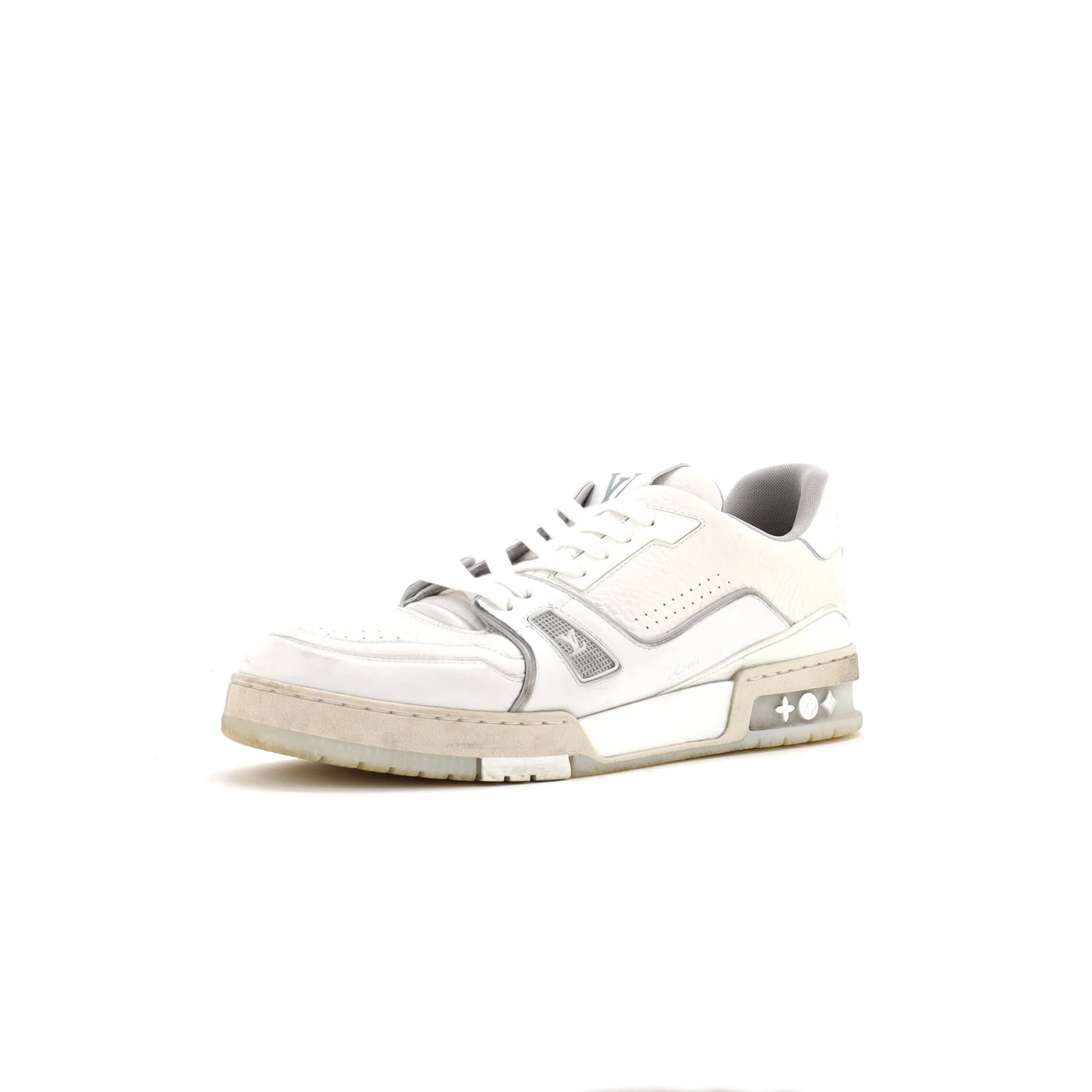 Men's LV Trainer Sneakers Leather