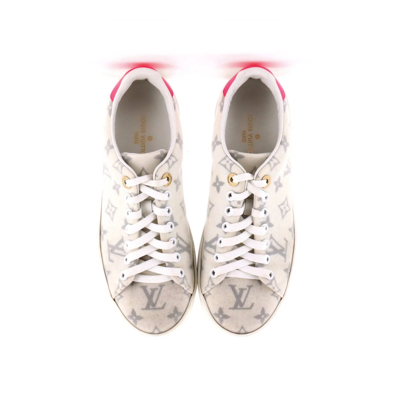Women's FrontRow Sneakers Monogram Fabric - Image 2