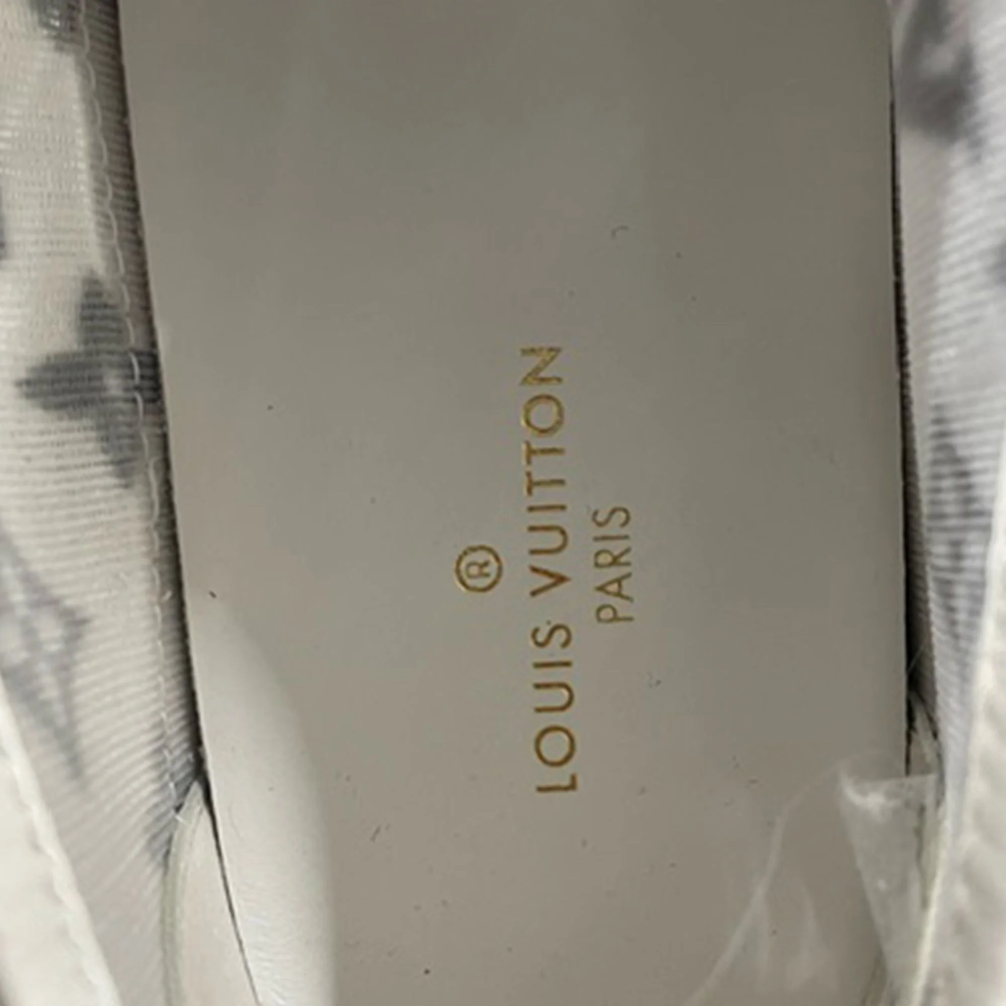 Women's Louis Vuitton Monogram Mesh Accent Low-Top Sneakers in White Leather - Image 5