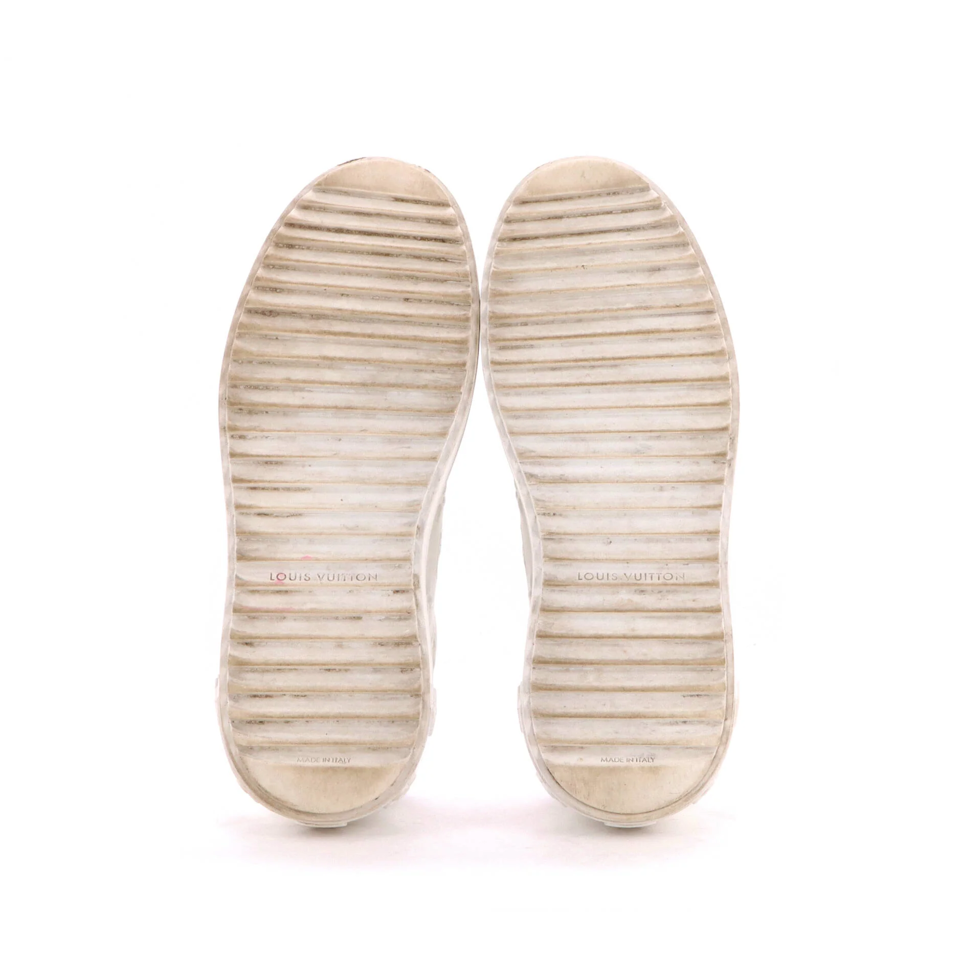 Women's Time Out Sneakers Monogram Embossed Leather - Image 4
