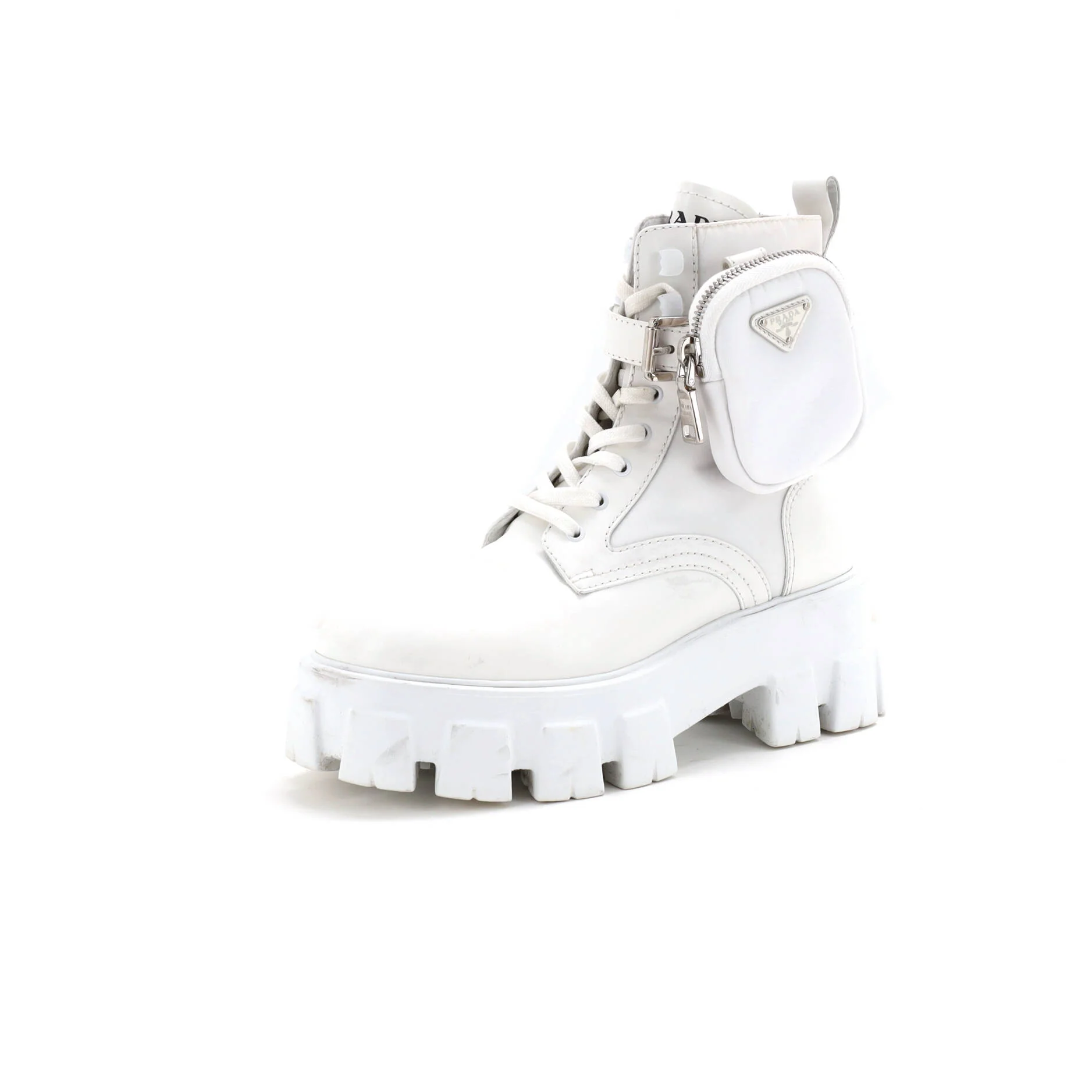 Monolith Combat Boots Leather and Nylon