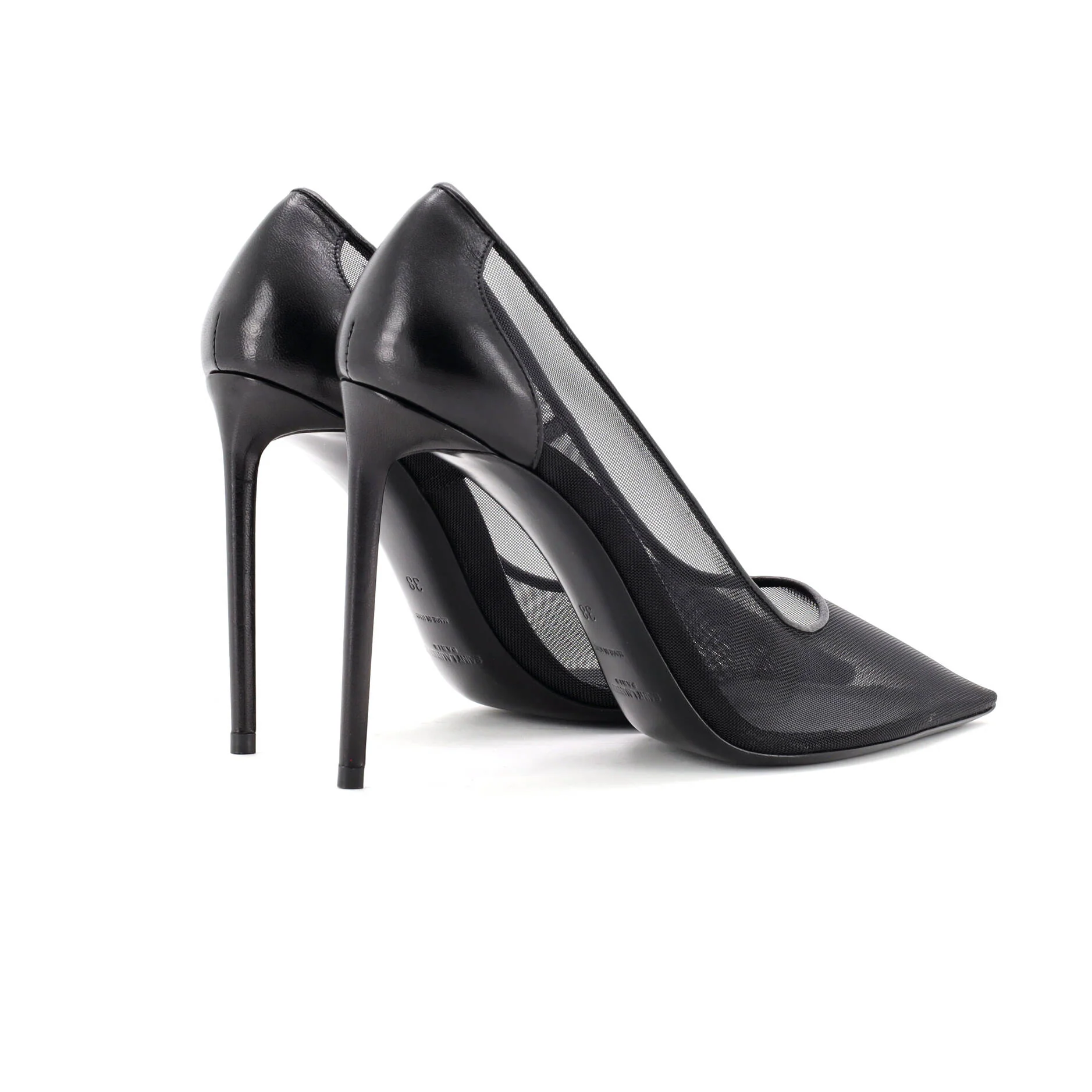 Women's Anja Pumps Mesh and Leather - Image 3