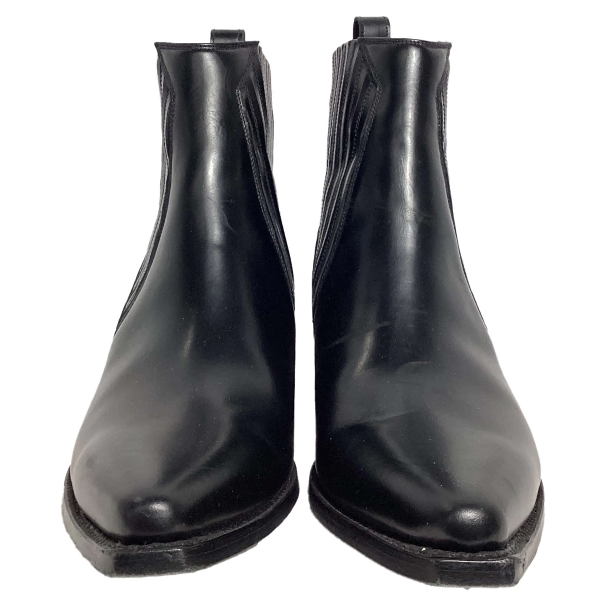 Women's Valentino Garavani Ranch Ankle Cowboy Boots in Black Calf Leather - Image 2