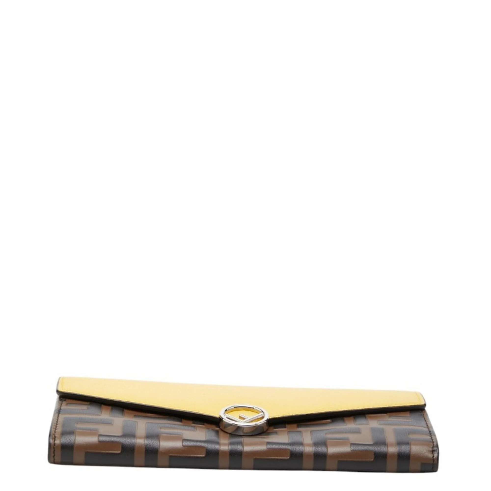 Continental Envelope Wallet Leather with Zucca Embossed Detail - Image 3