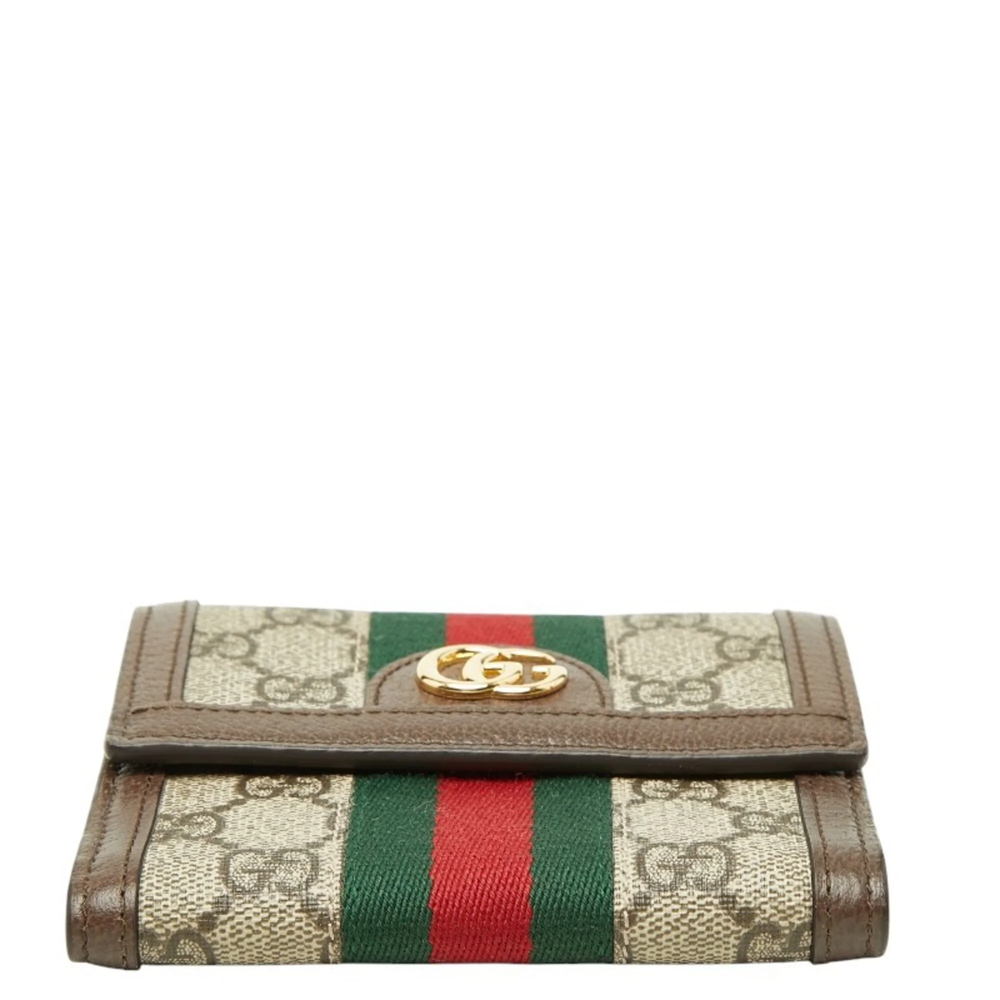Ophidia French Flap Wallet GG Coated Canvas Compact - Image 3